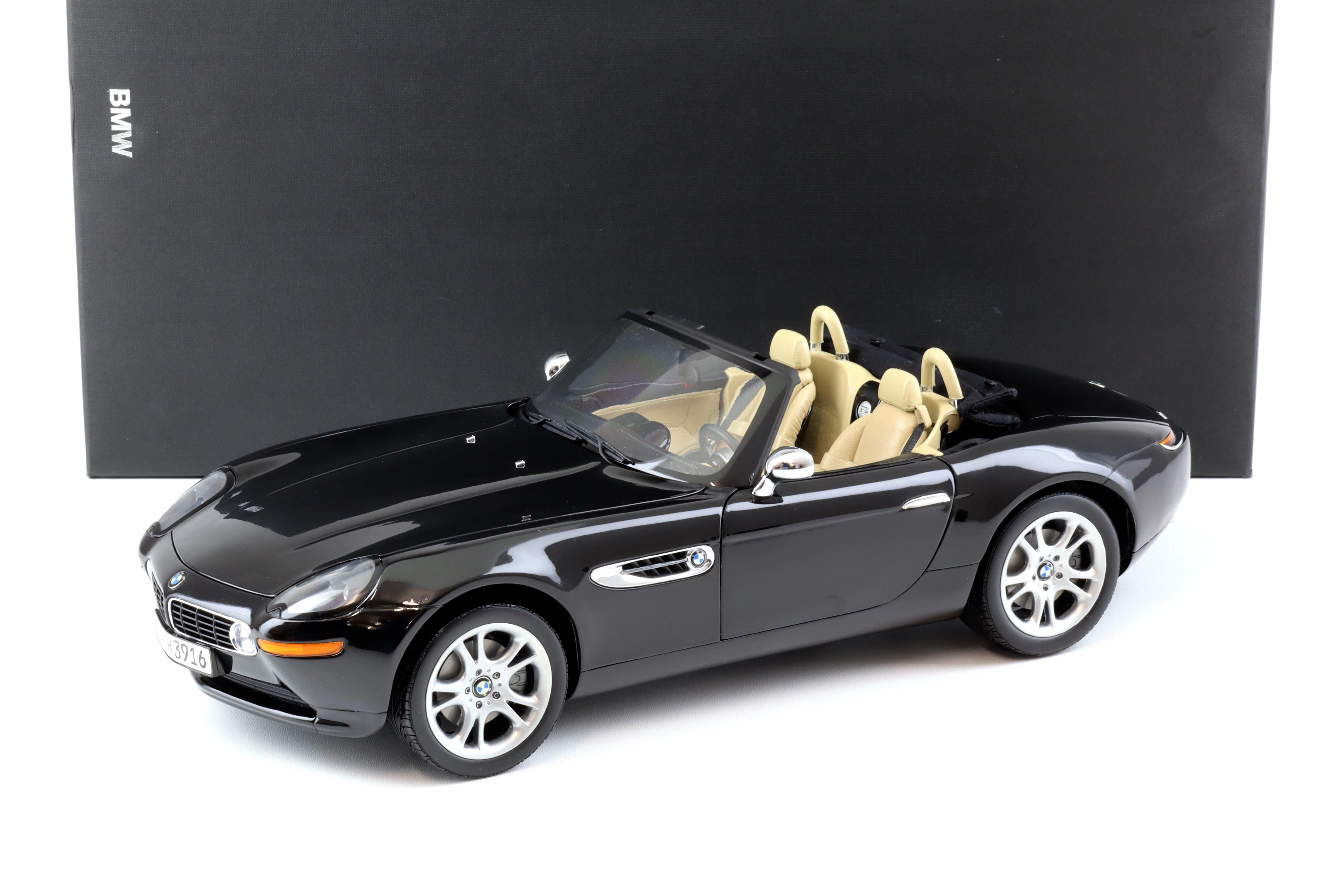 1:12 Kyosho BMW Z8 Roadster black/ beige interior DEALER VERSION