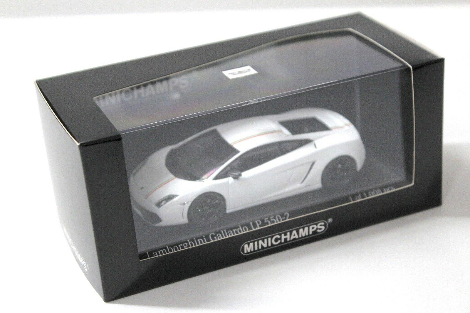1:43 Minichamps Lamborghini Gallardo LP560-2 Tricolore white