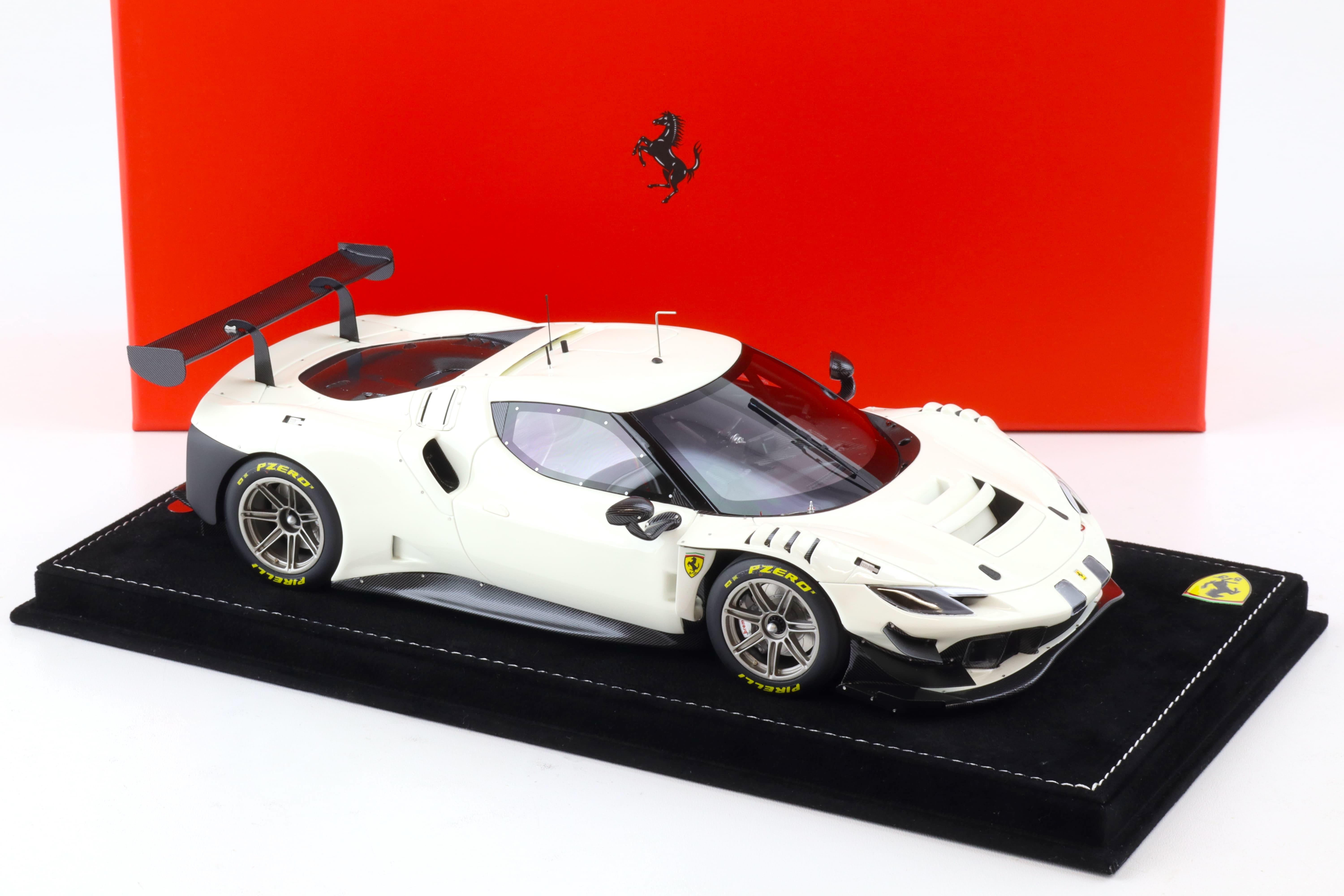 1:18 BBR Ferrari 296 GT3 Avus white 2022 - Limited 24 pcs.