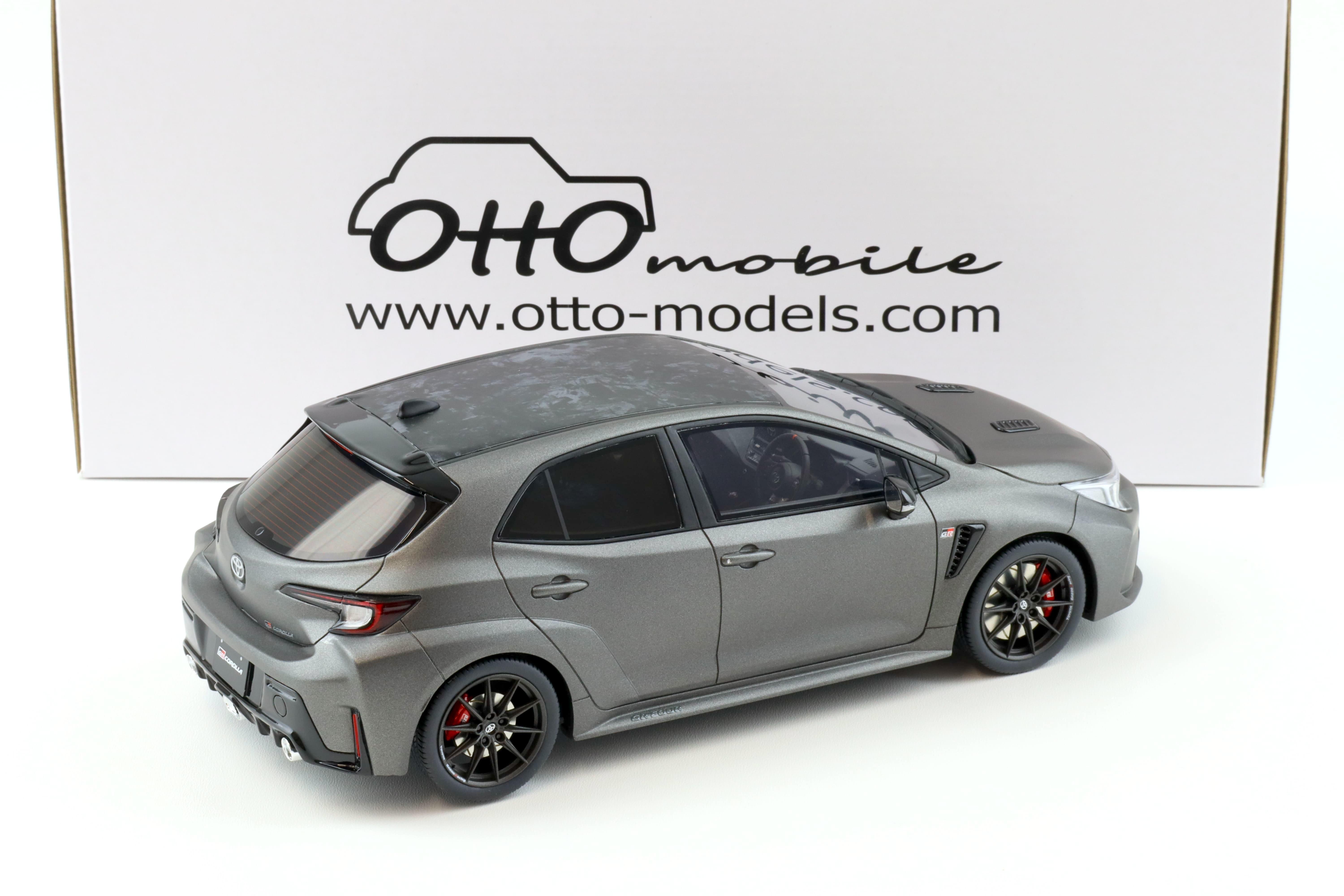 1:18 OTTO mobile OT451 Toyota Corolla GR Morizo Edition grey 2022