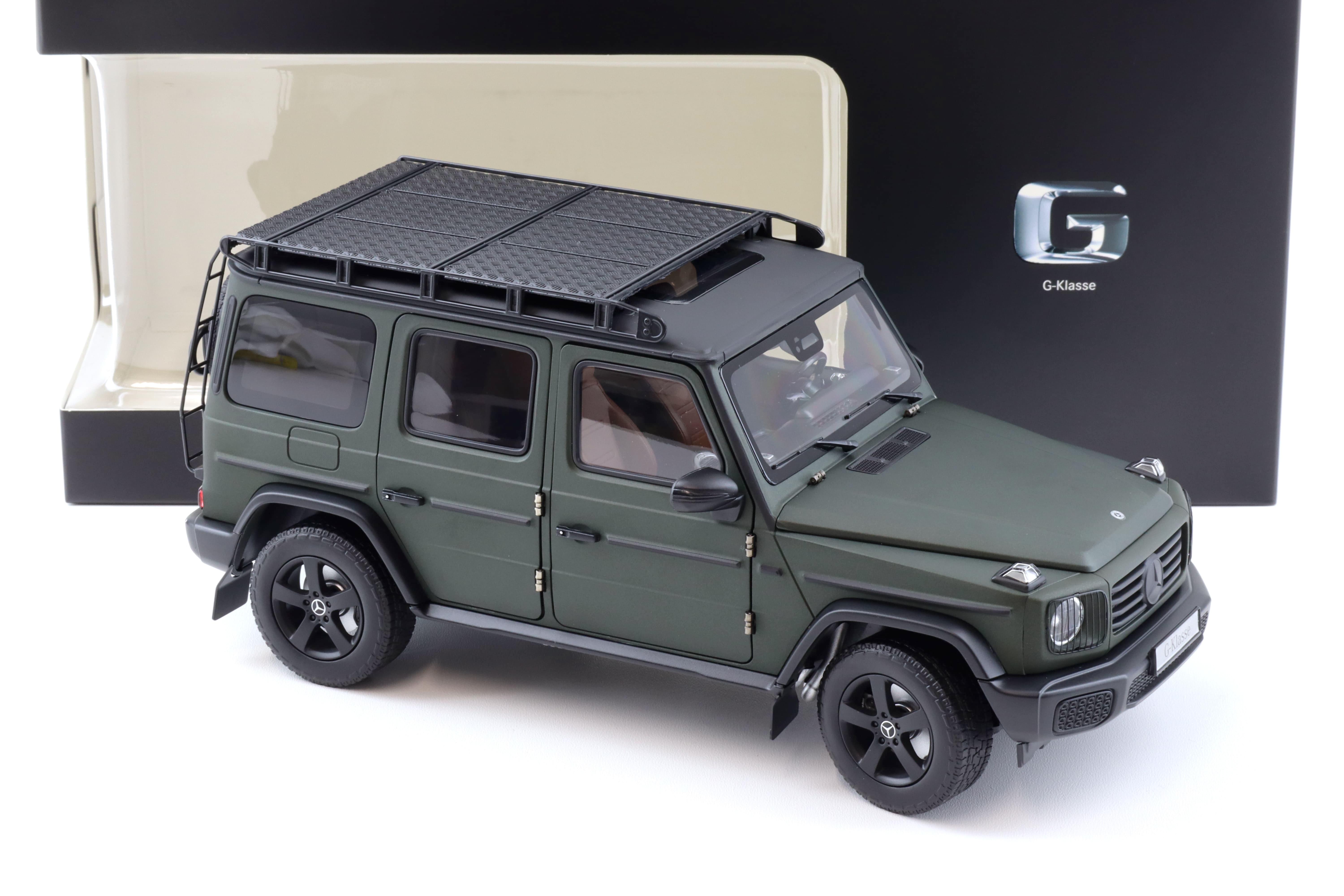 1:18 Norev Mercedes G-Klasse G500 Professional Line W463 oliv magno 2024 DEALER VERSION