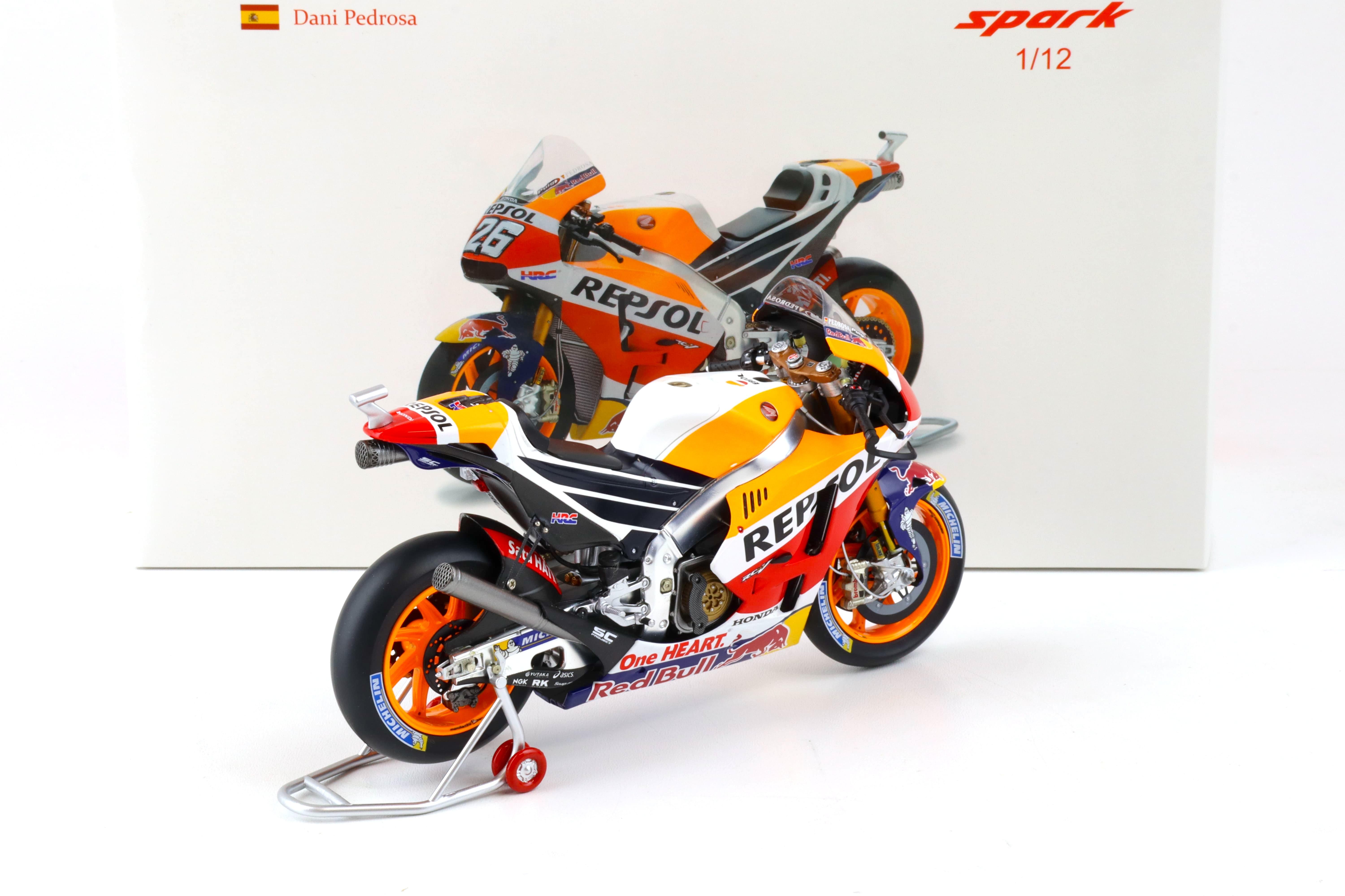 1:12 Spark Honda RC213V Team Repsol Dani Pedrosa #26 Moto GP 2016 M12016