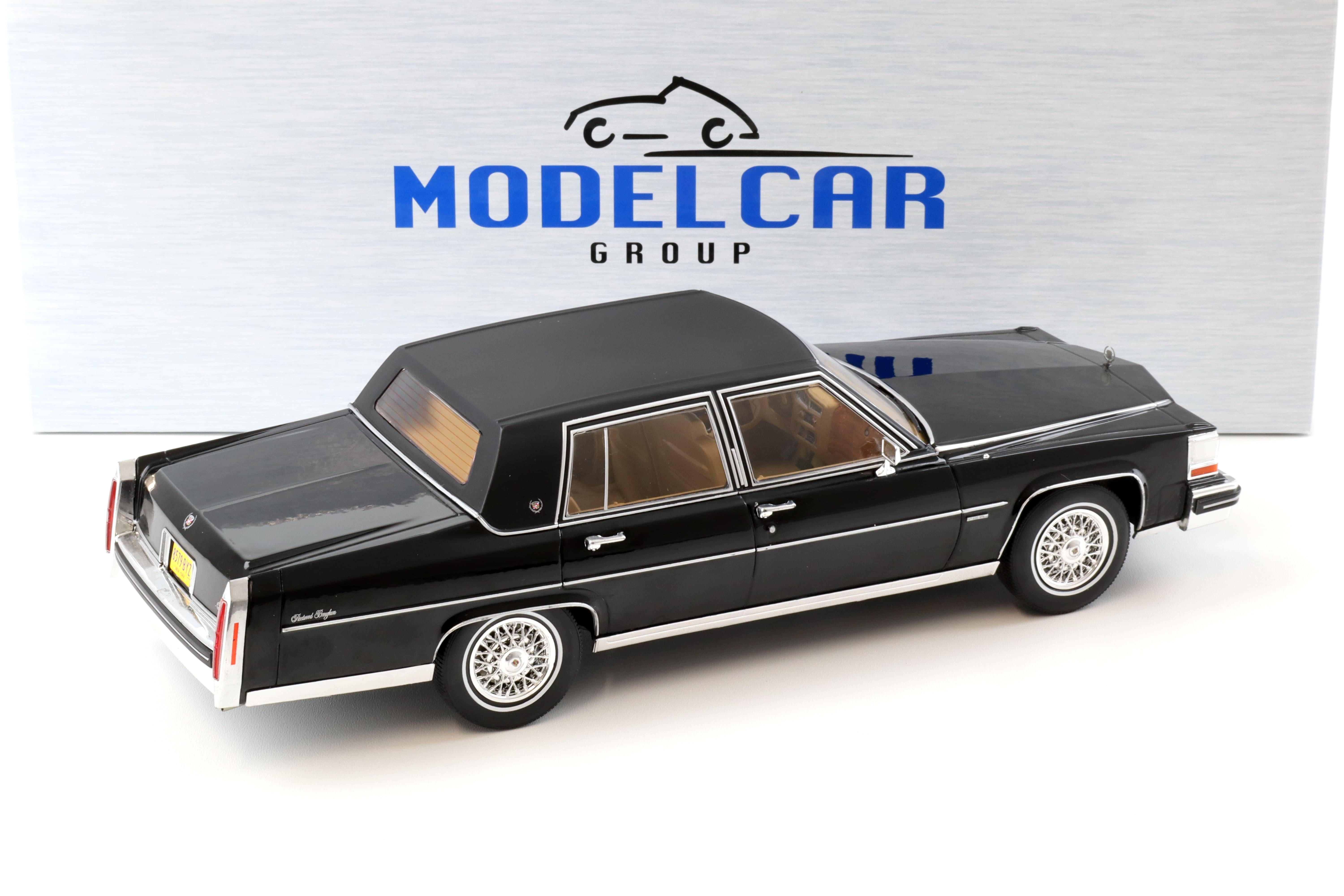 1:18 MCG 1982 Cadillac Fleetwood Brougham black