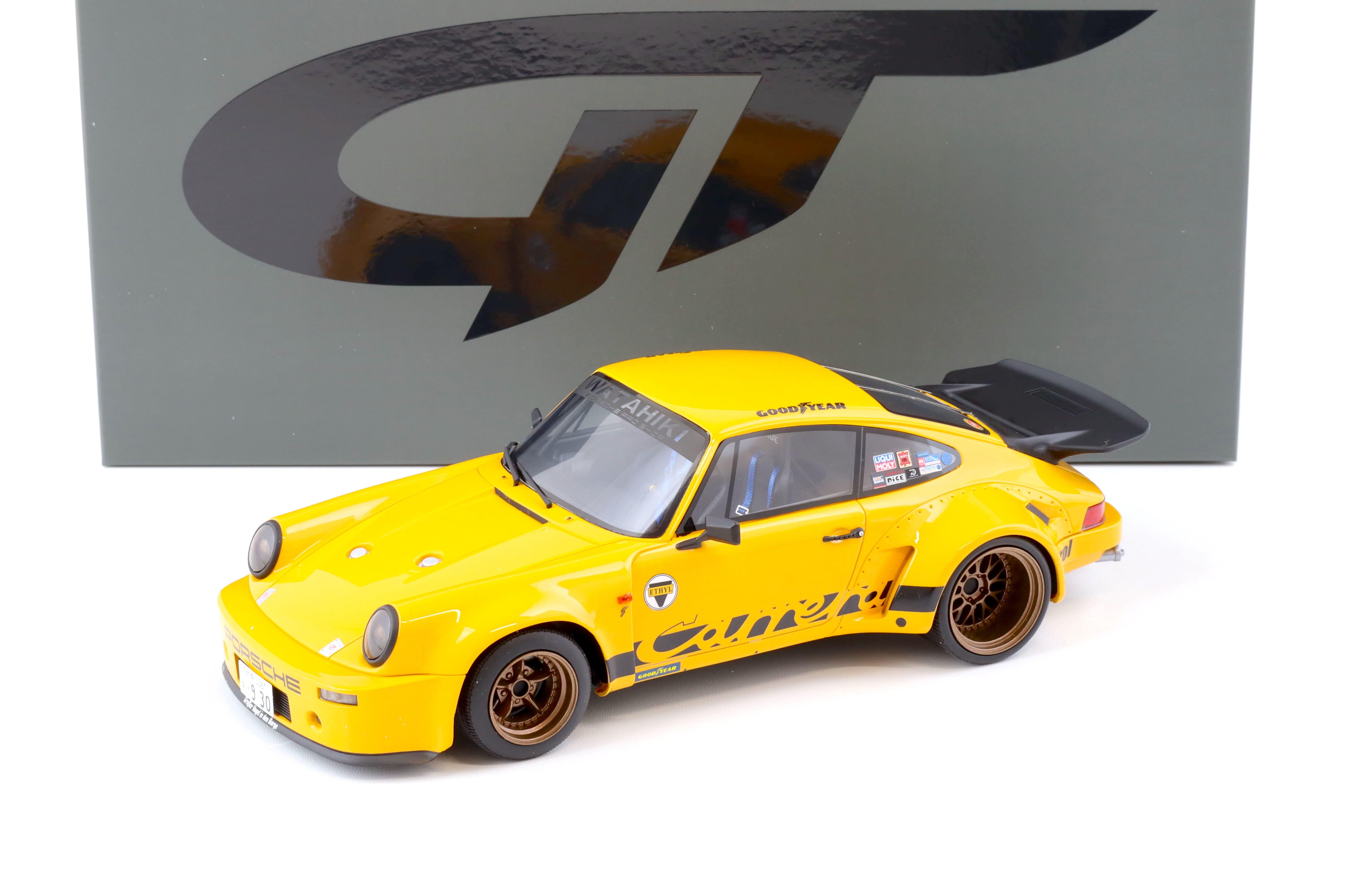 1:18 GT Spirit GT394 Porsche 911 RSR Hommage Yamanouchi San yellow