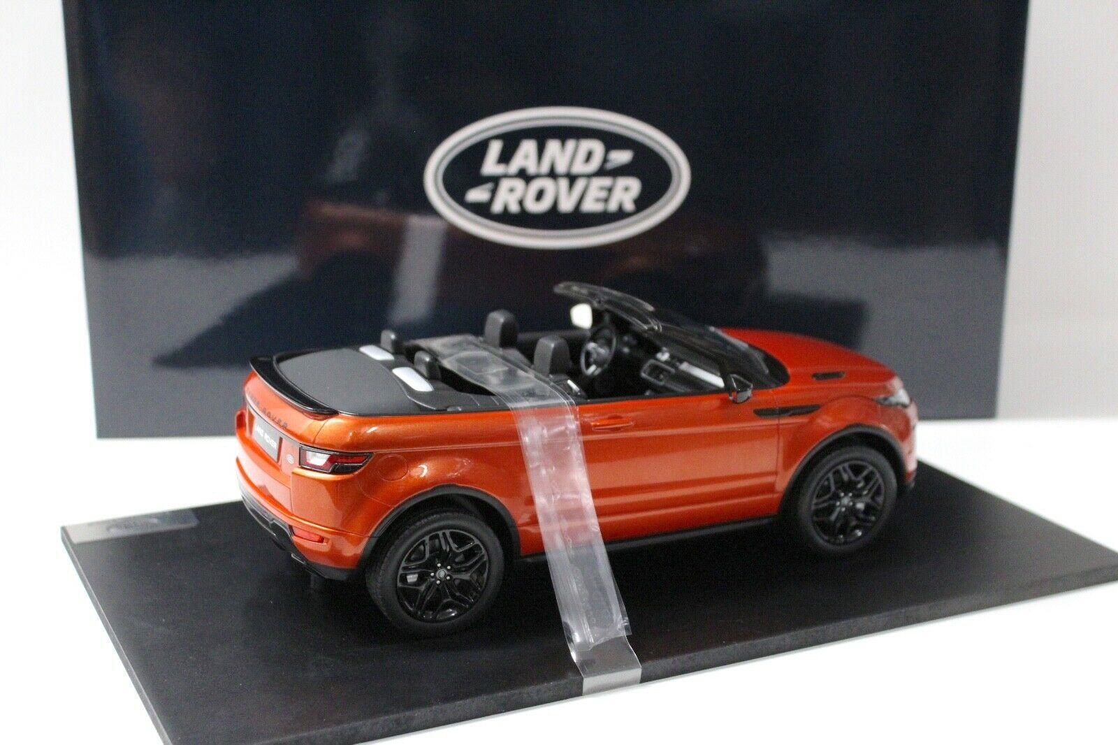 1:18 TSM Range Rover Evoque Convertible orange DEALER VERSION