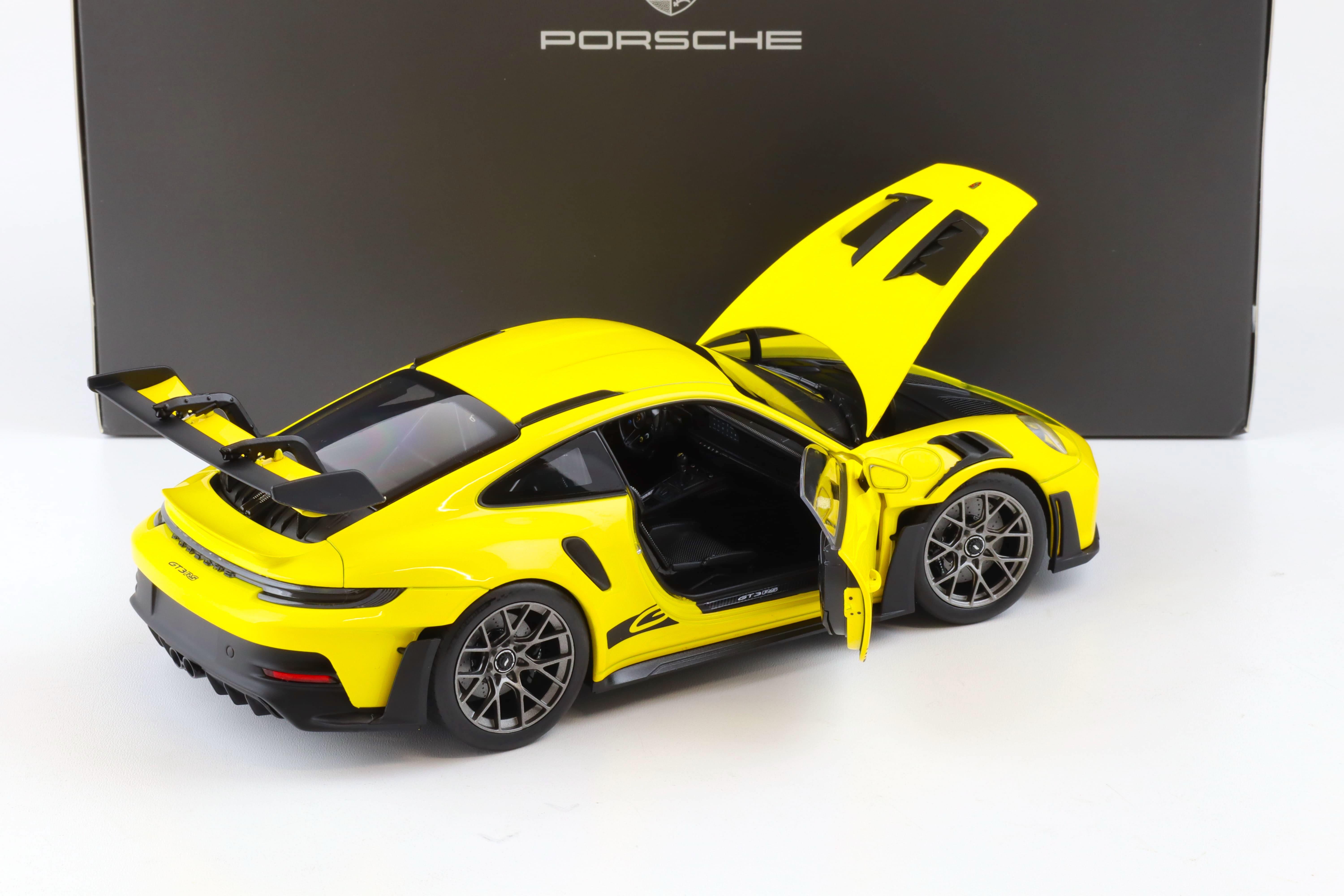 1:18 Norev Porsche 911 (992) GT3 RS Coupe 2022 Racing yellow WAP DEALER