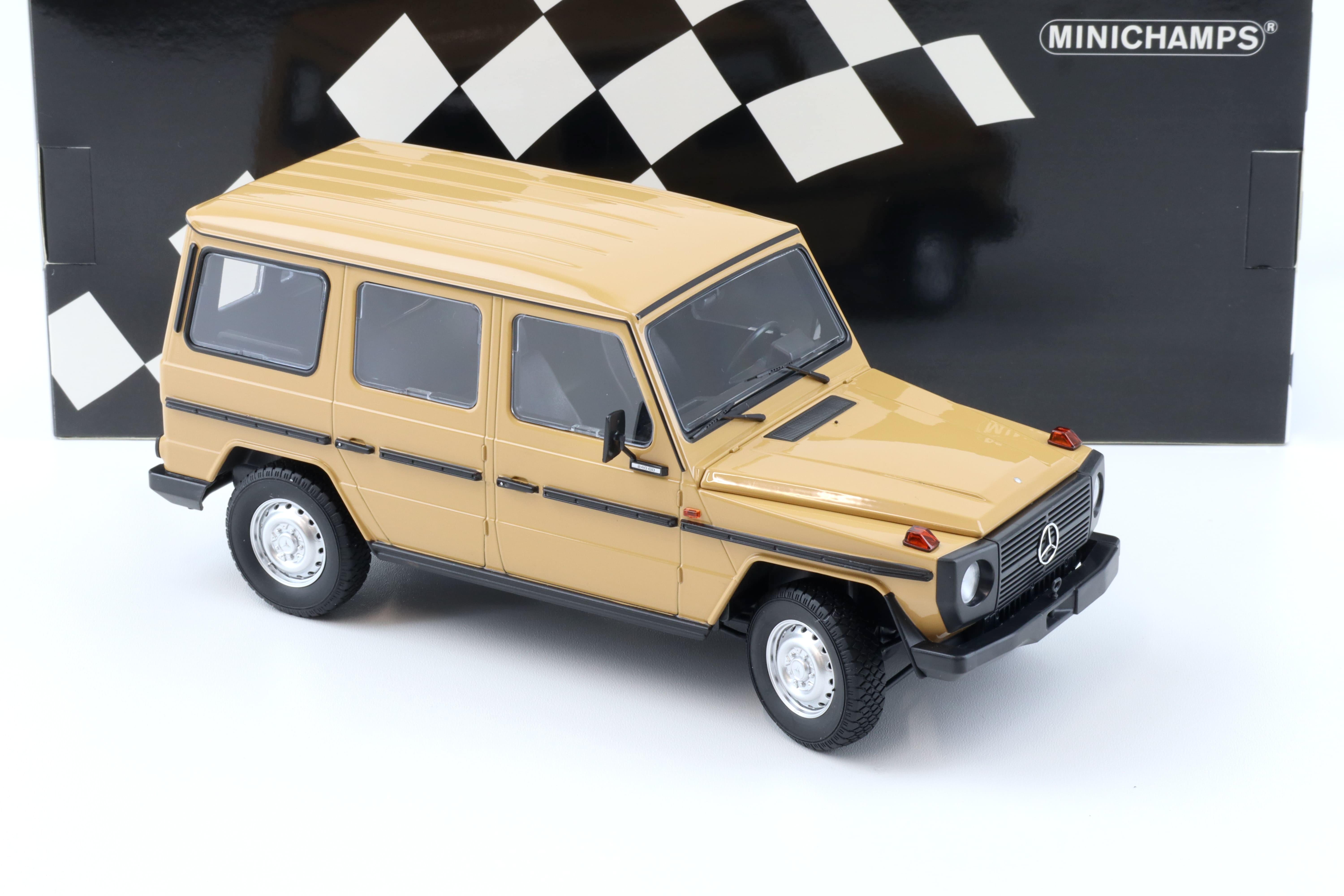 1:18 Minichamps Mercedes G-Klasse 240GD G-Model LWB W460 beige 1980