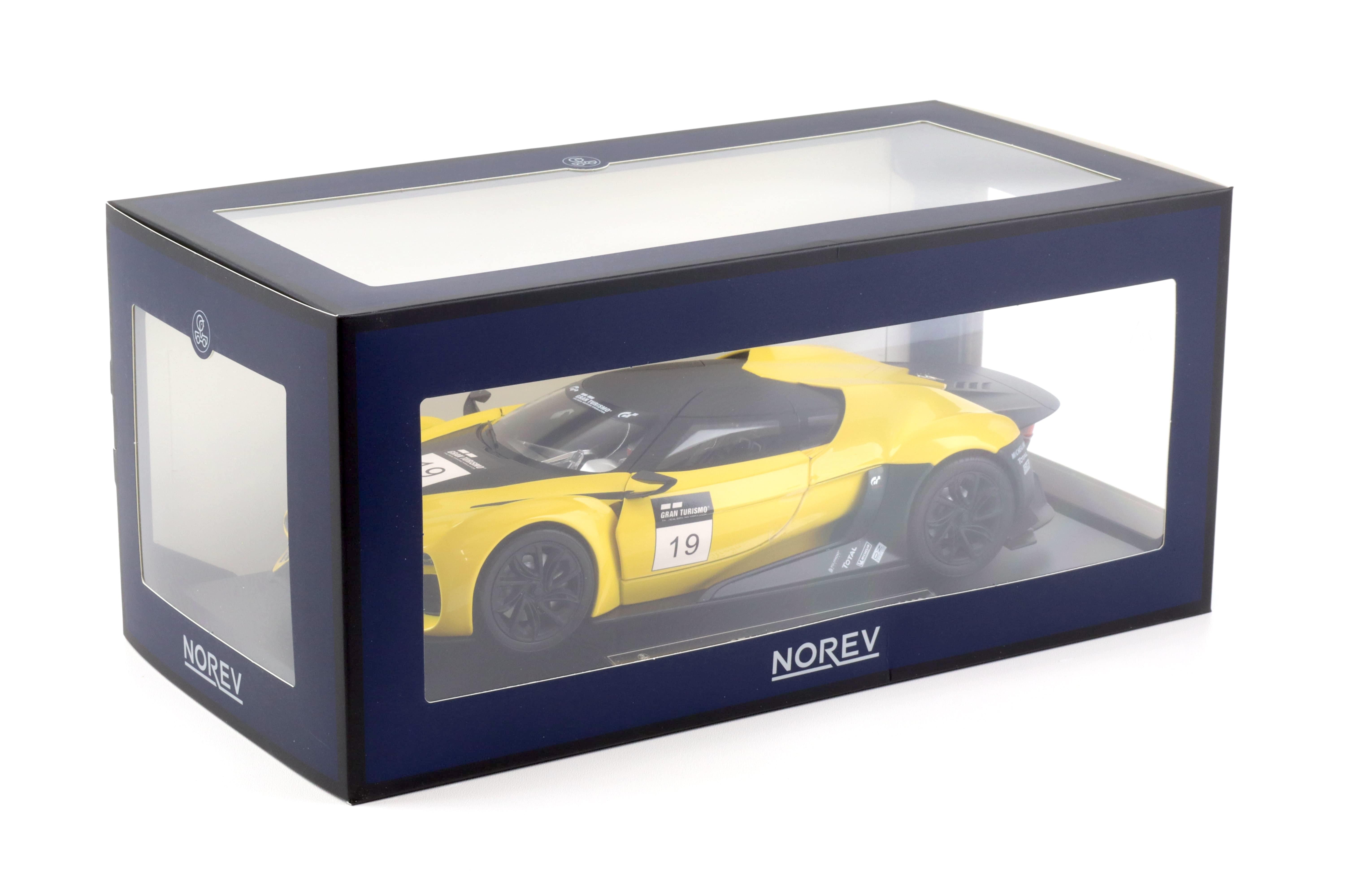 1:18 Norev GT by Citroen Concept Car 2008 yellow / black Gran Turismo - Limited 200 pcs.