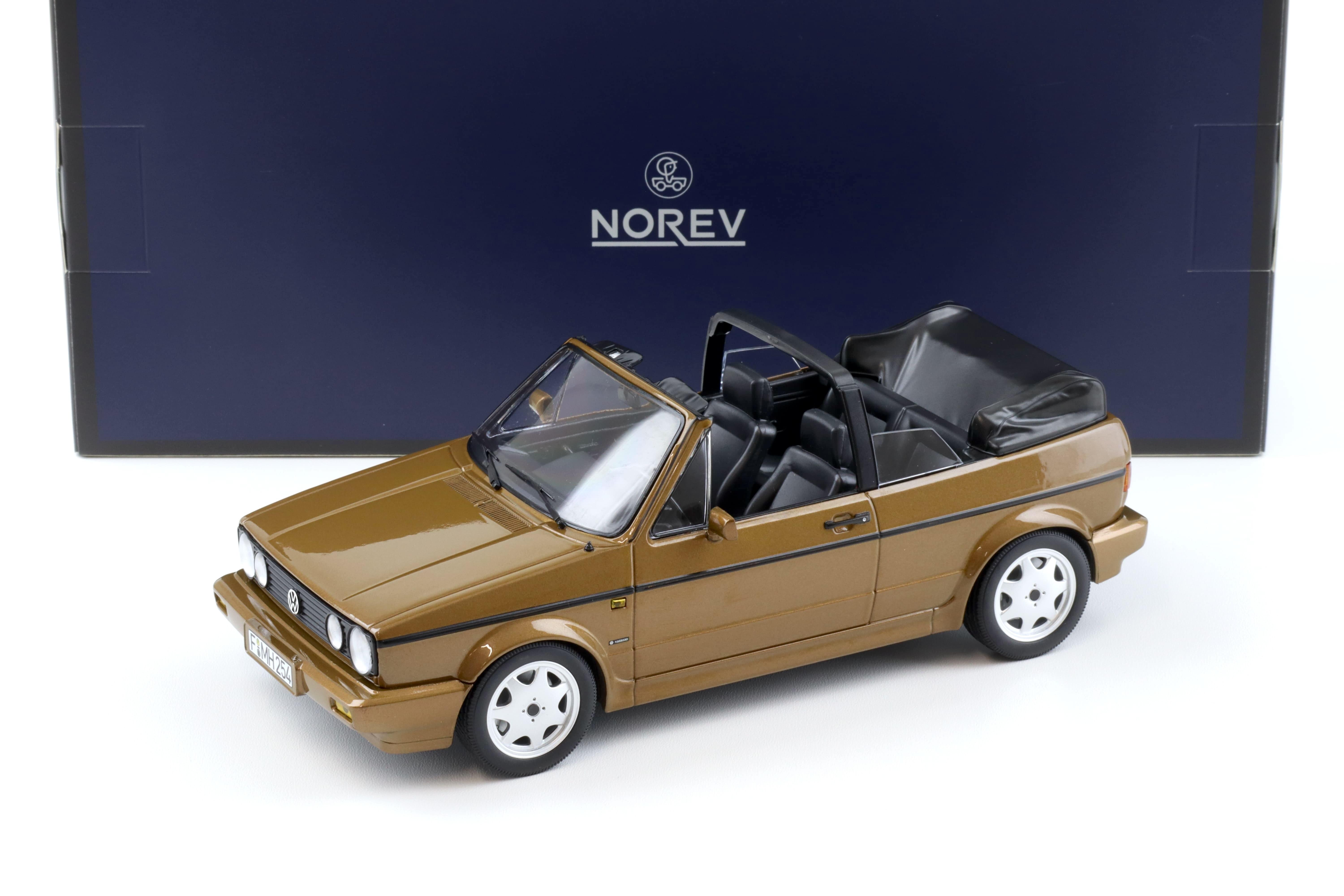 1:18 Norev VW Golf 1 Cabriolet 1992 Bronce metallic - Limited 200 pcs.