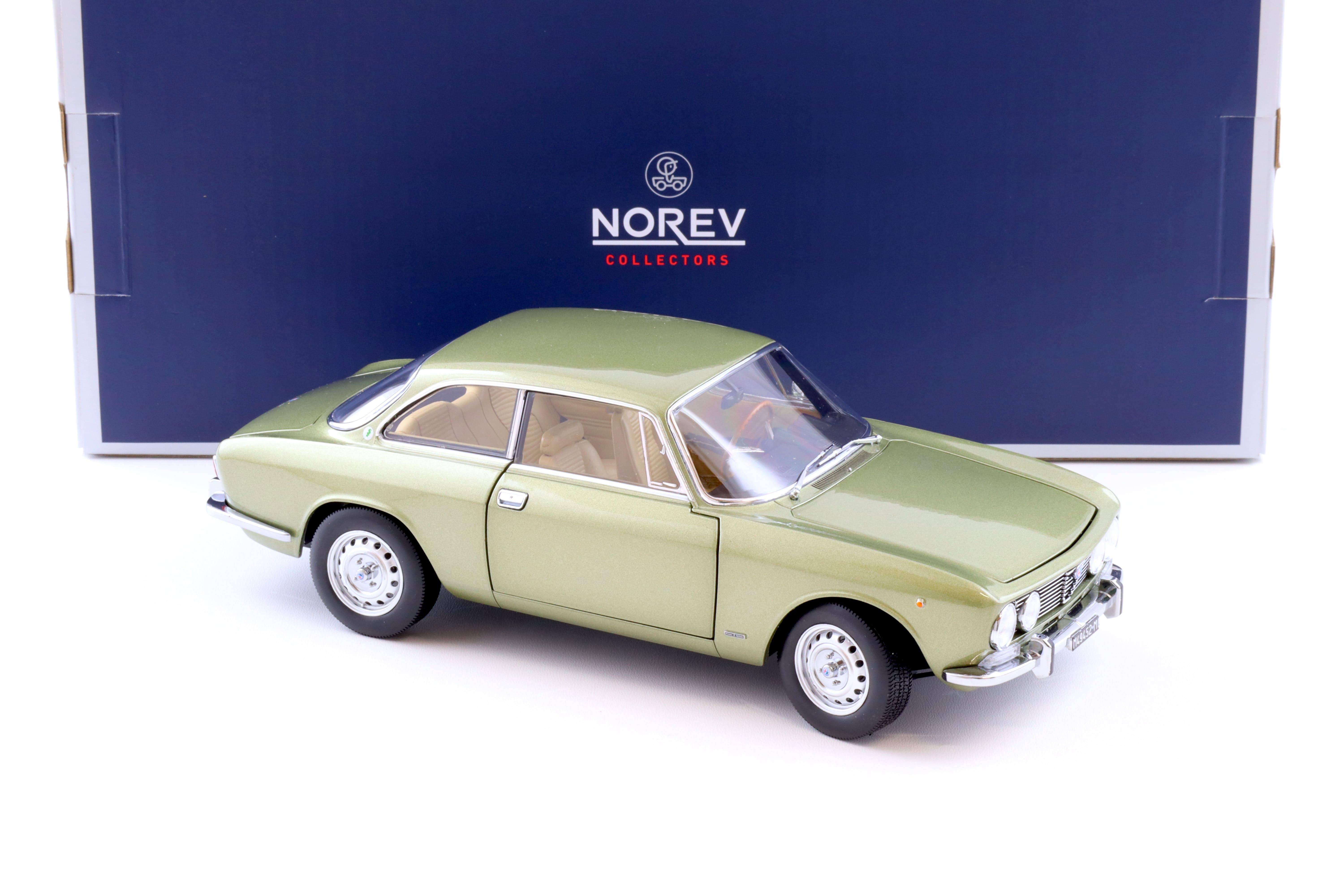 1:18 Norev Alfa Romeo 2000 GTV 1973 green metallic Limited 1000 pcs.
