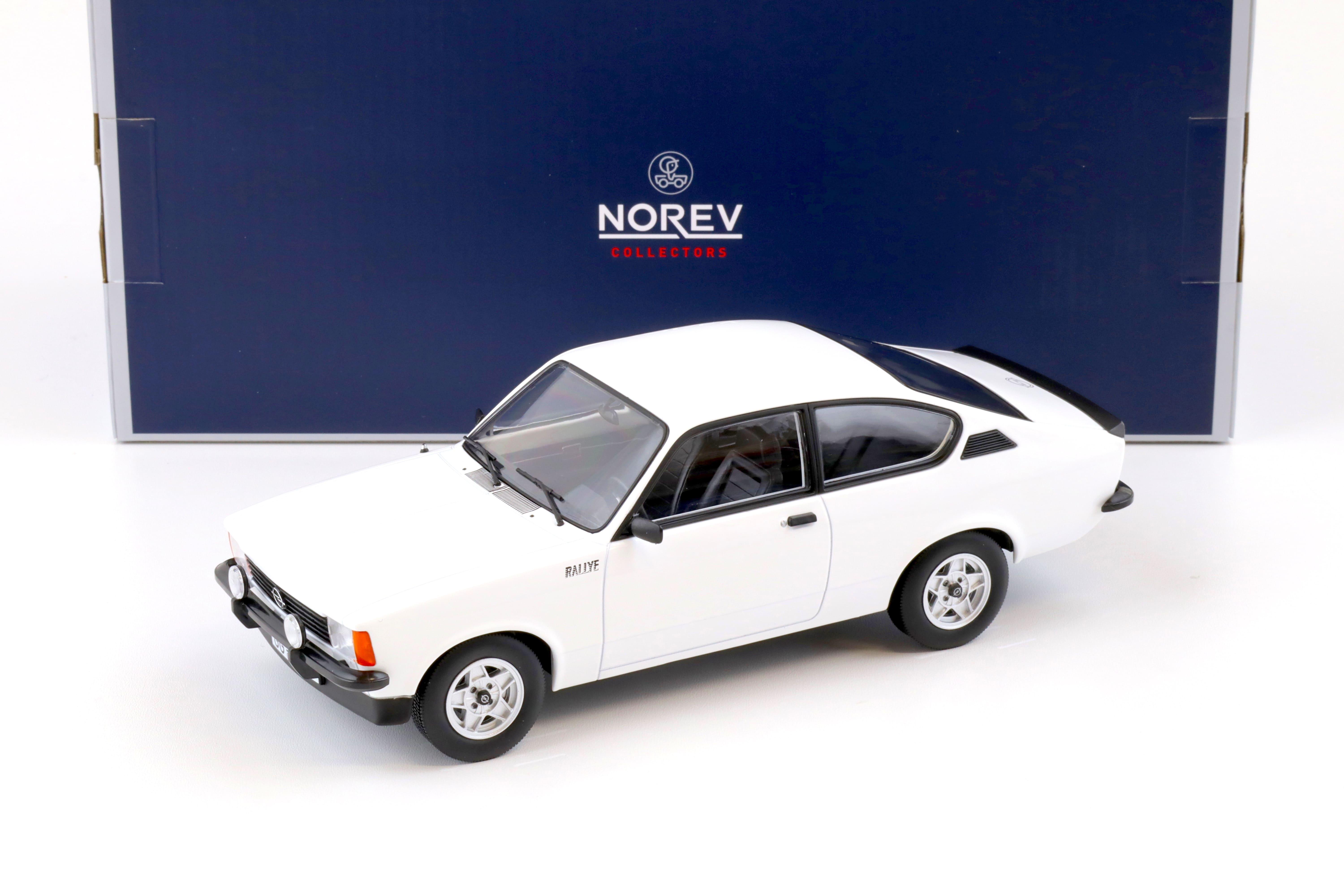 1:18 Norev Opel Kadett Rallye C-Coupe 2.0 E 1977 white - Limited 500 pcs.