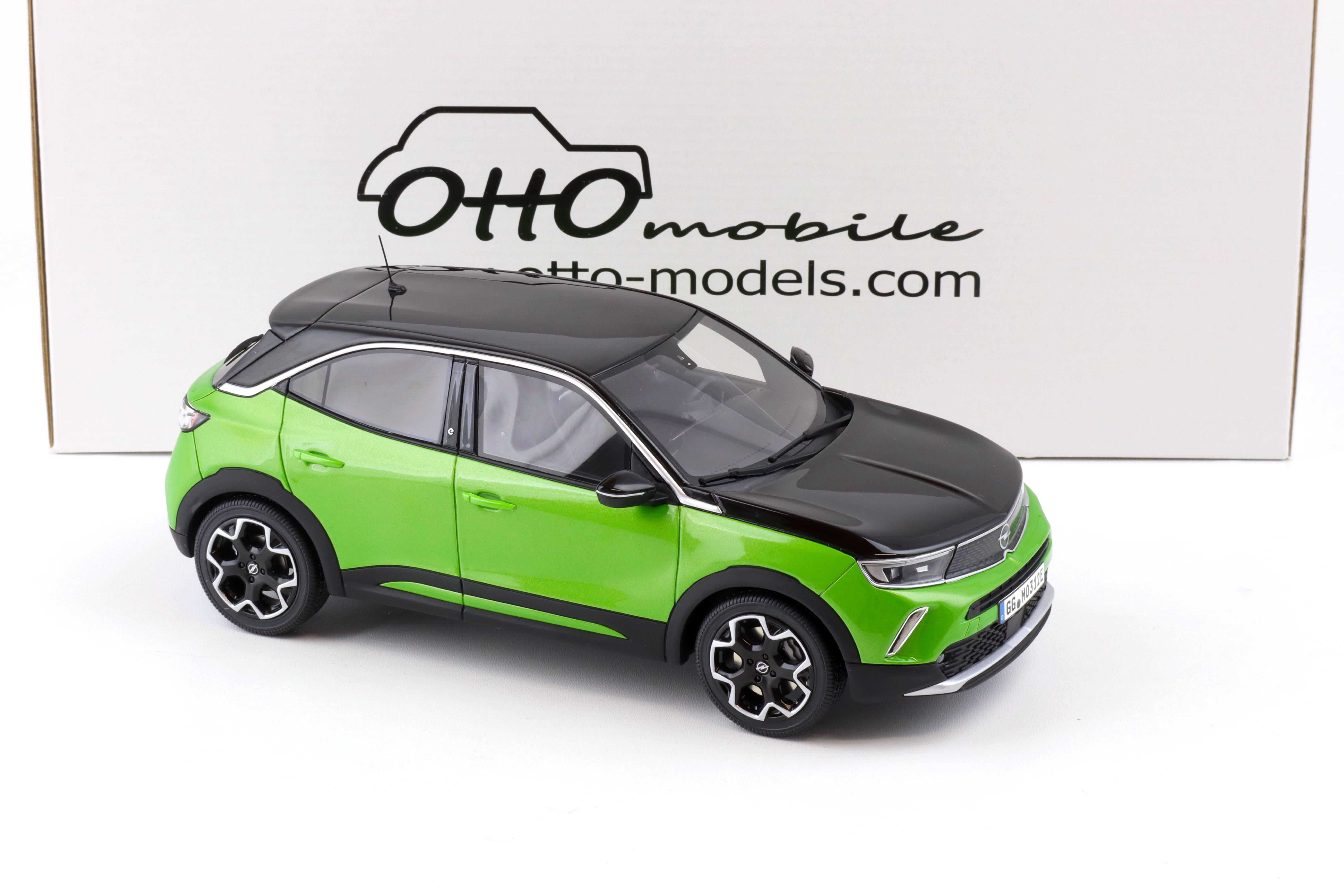 1:18 OTTO mobile OT435 Opel Mokka E GS Line green metallic 2021