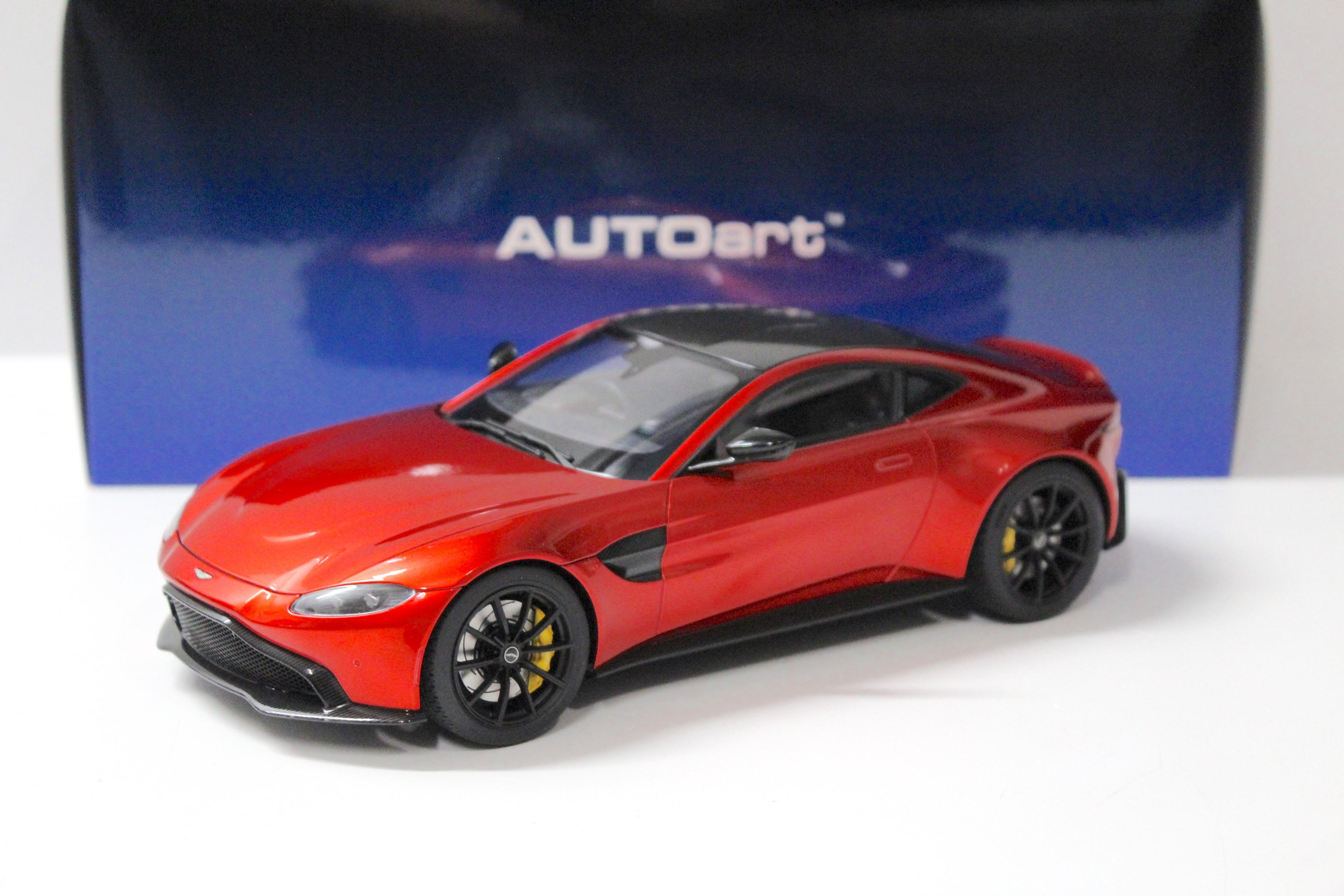 1:18 AUTOart Aston Martin Vantage 2019 Hyper red