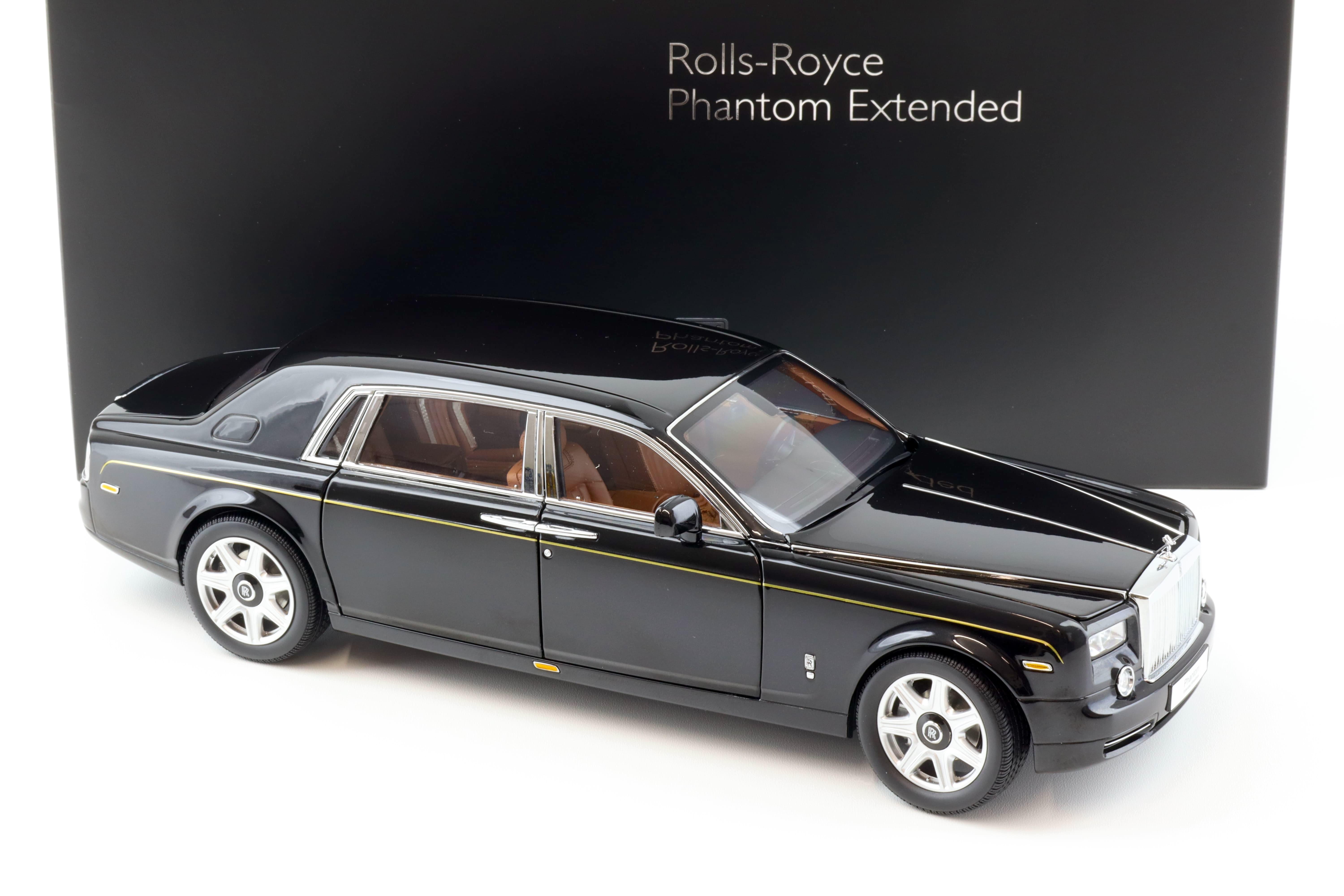 1:18 Kyosho Rolls Royce Phantom EWB Extended Wheelbase 2012 Diamond black