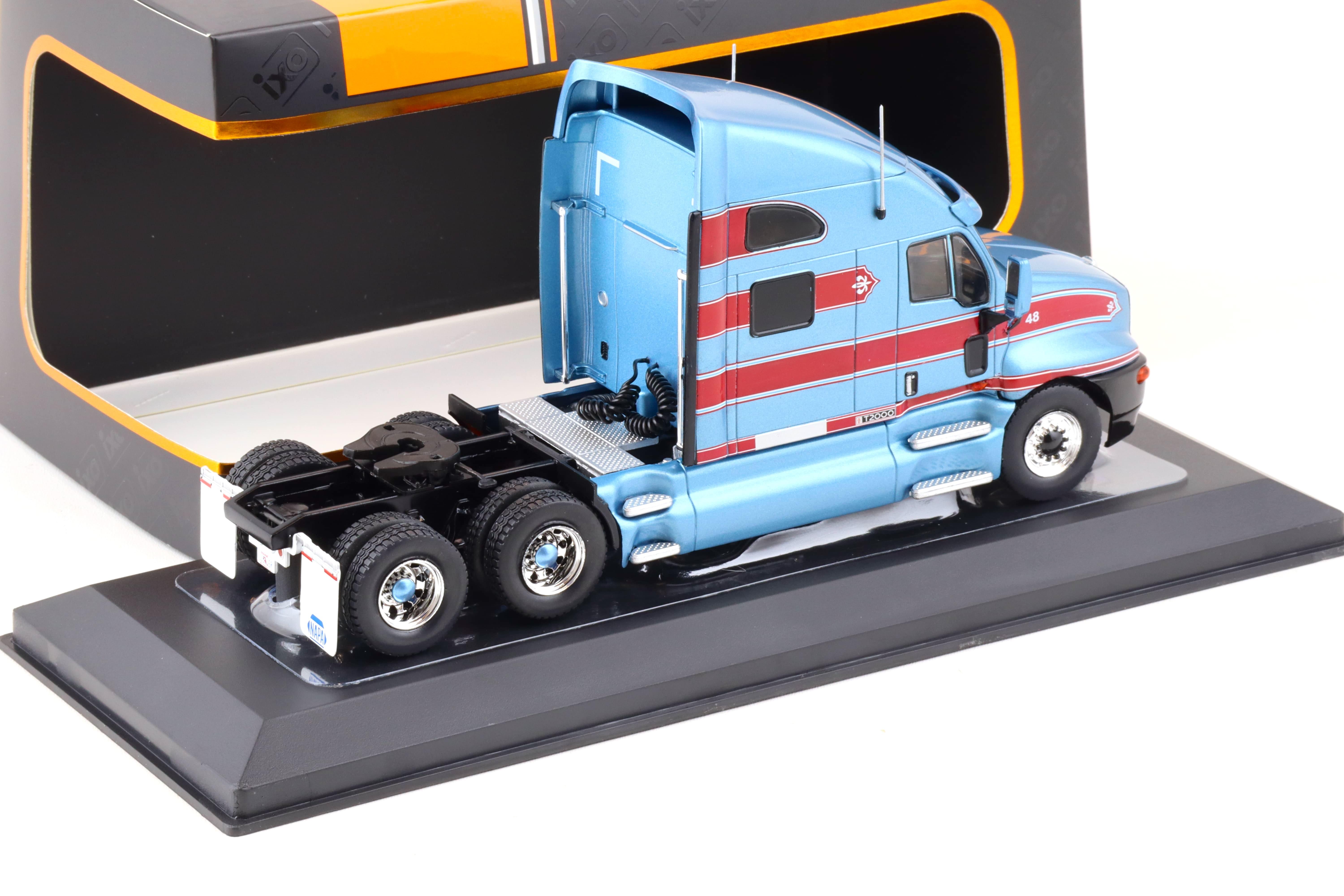 1:43 IXO 1998 Kenworth T2000 SZM Truck blue metallic/ dark red TR180.22