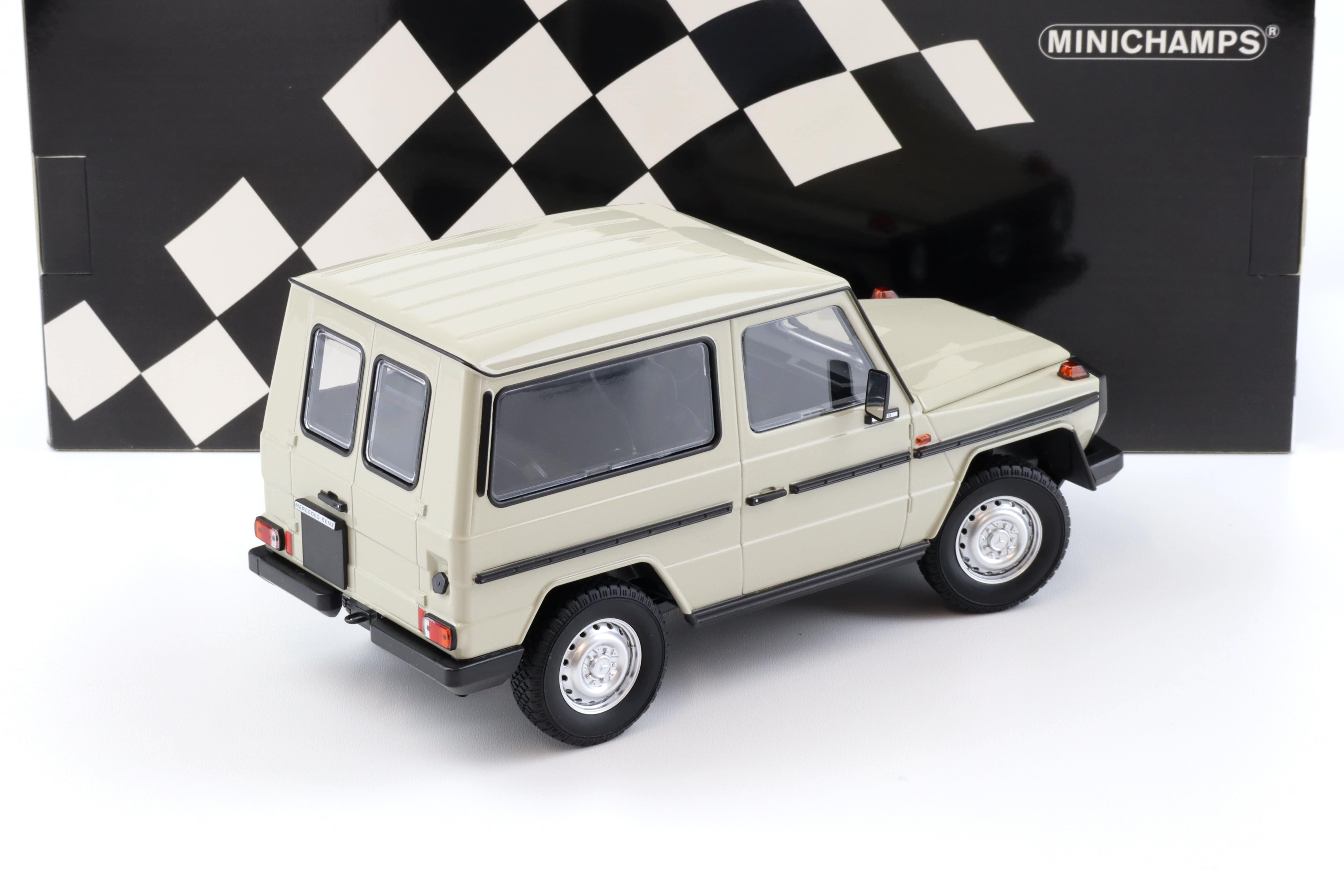 1:18 Minichamps Mercedes G-Klasse 230G G-Model SWB W460 grey 1980