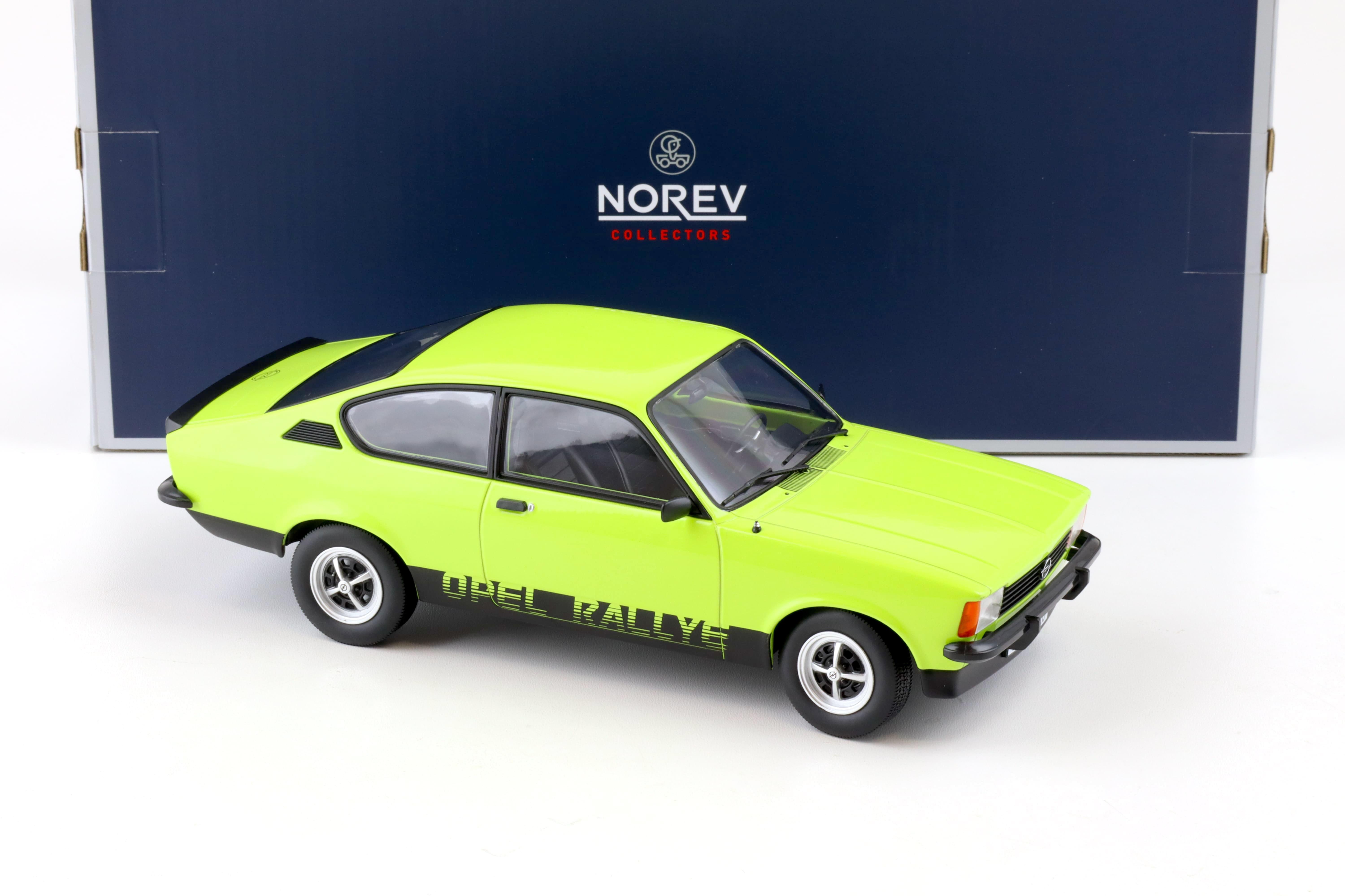 1:18 Norev Opel Kadett Rallye C-Coupe 2.0 E 1977 green/ black