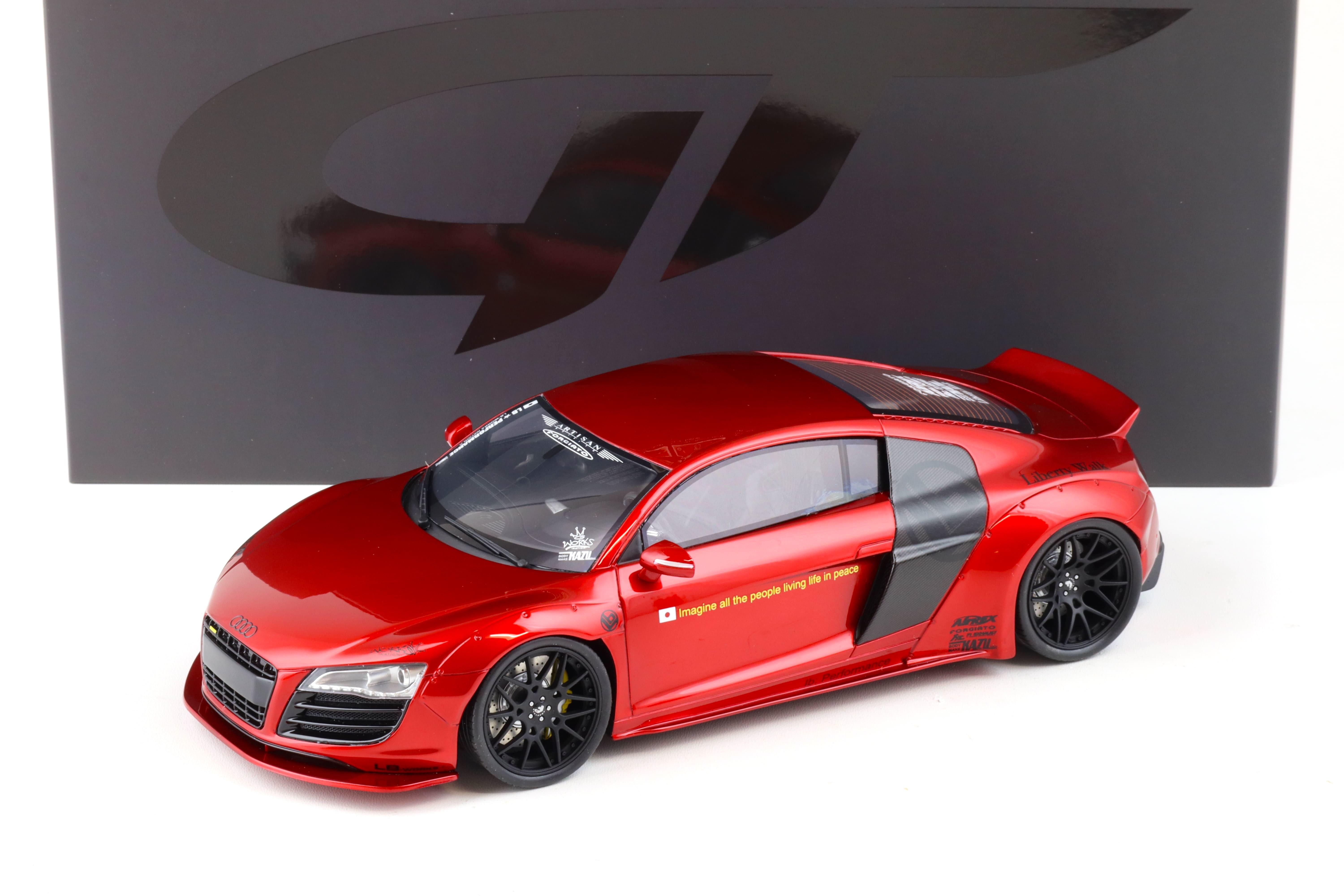 1:18 GT Spirit GT892 Audi R8 by LB-WORKS LBWK LB Performance 2022 red