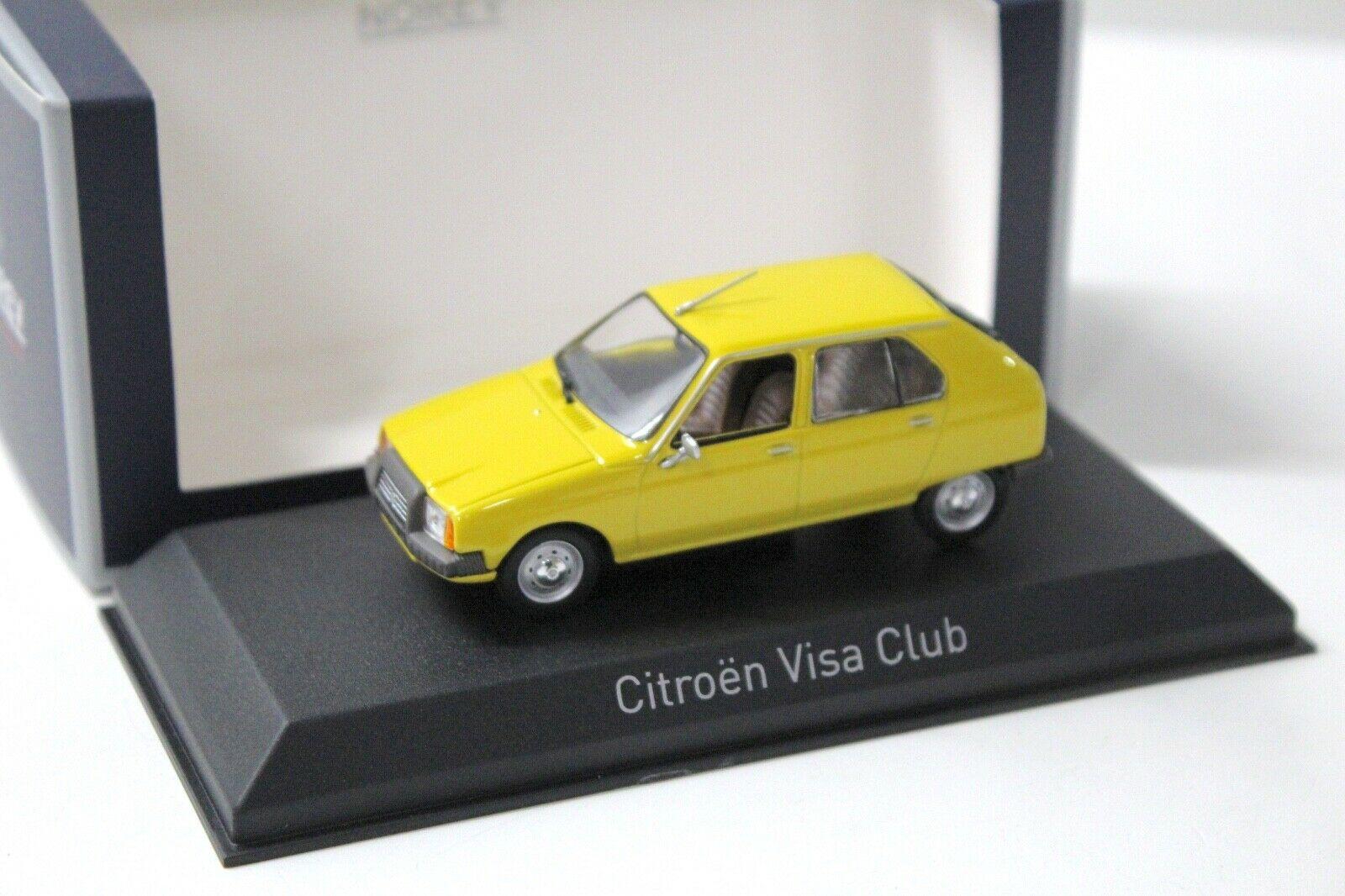 1:43 Norev Citroen VISA Club 1979 Mimosa yellow