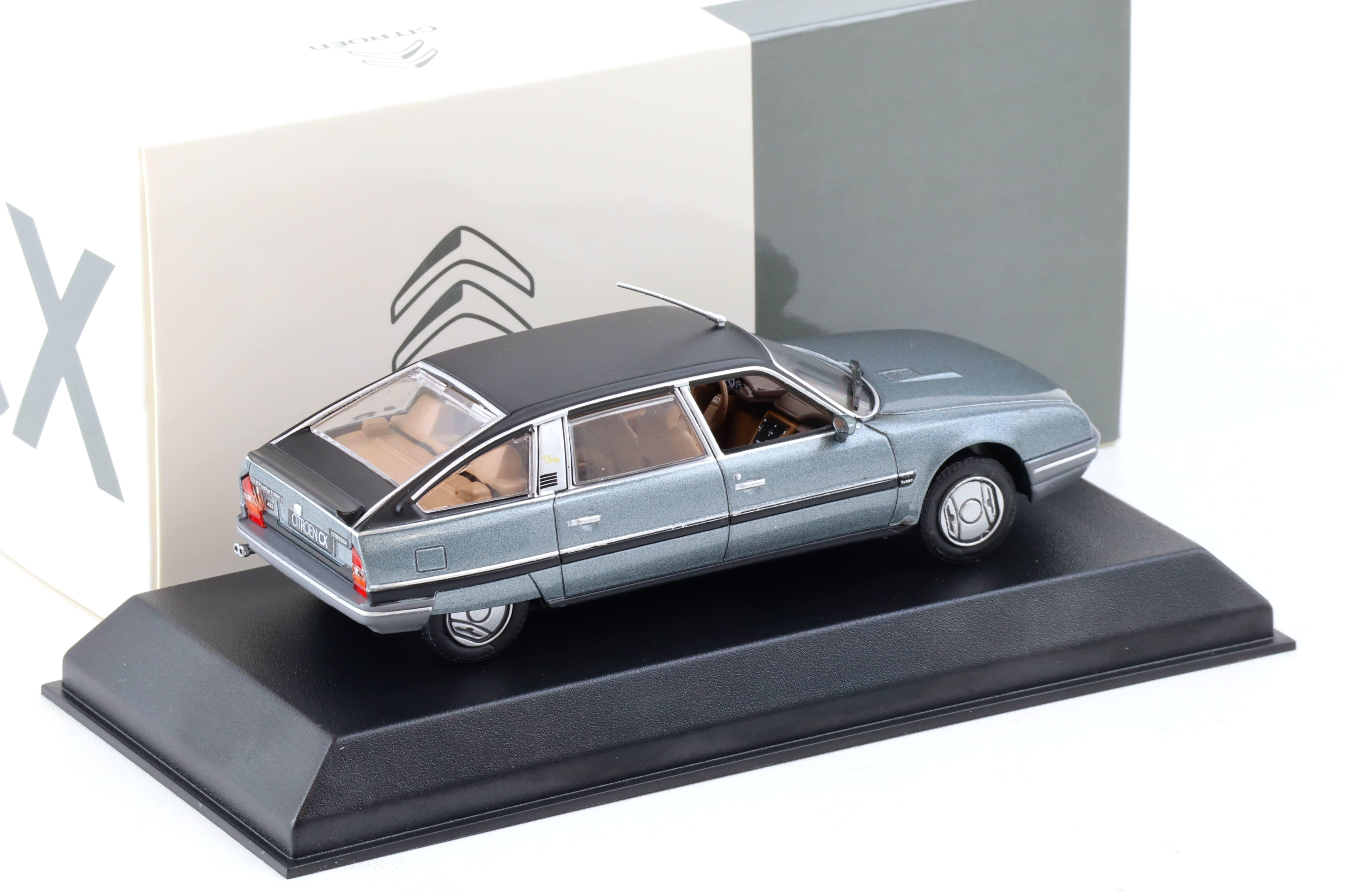 1:43 Norev Citroen CX Turbo 2 Prestige 1986 grey metallic DEALER VERSION