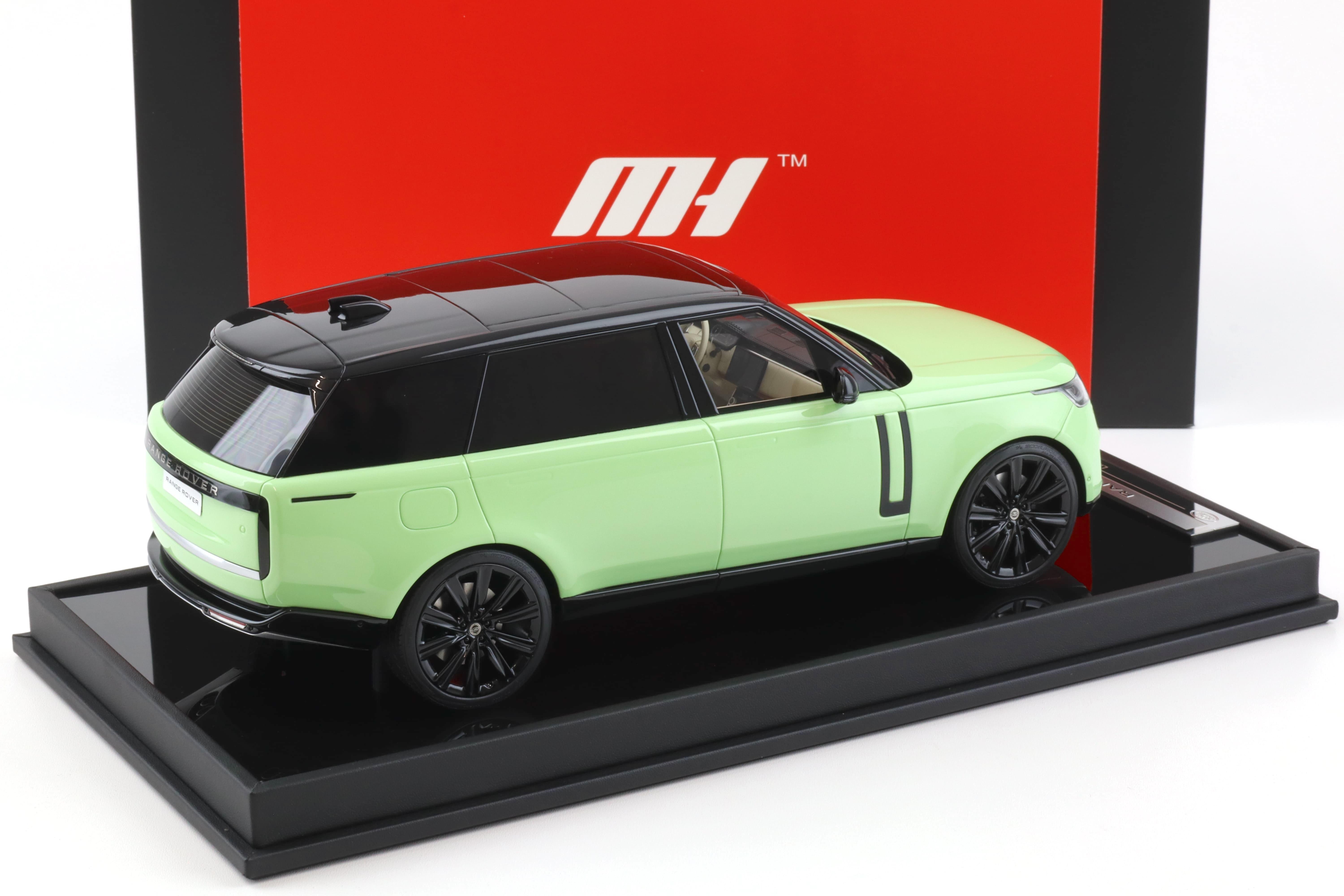 1:18 Motorhelix LCD Range Rover Autobiography 2023 light green MH026LG