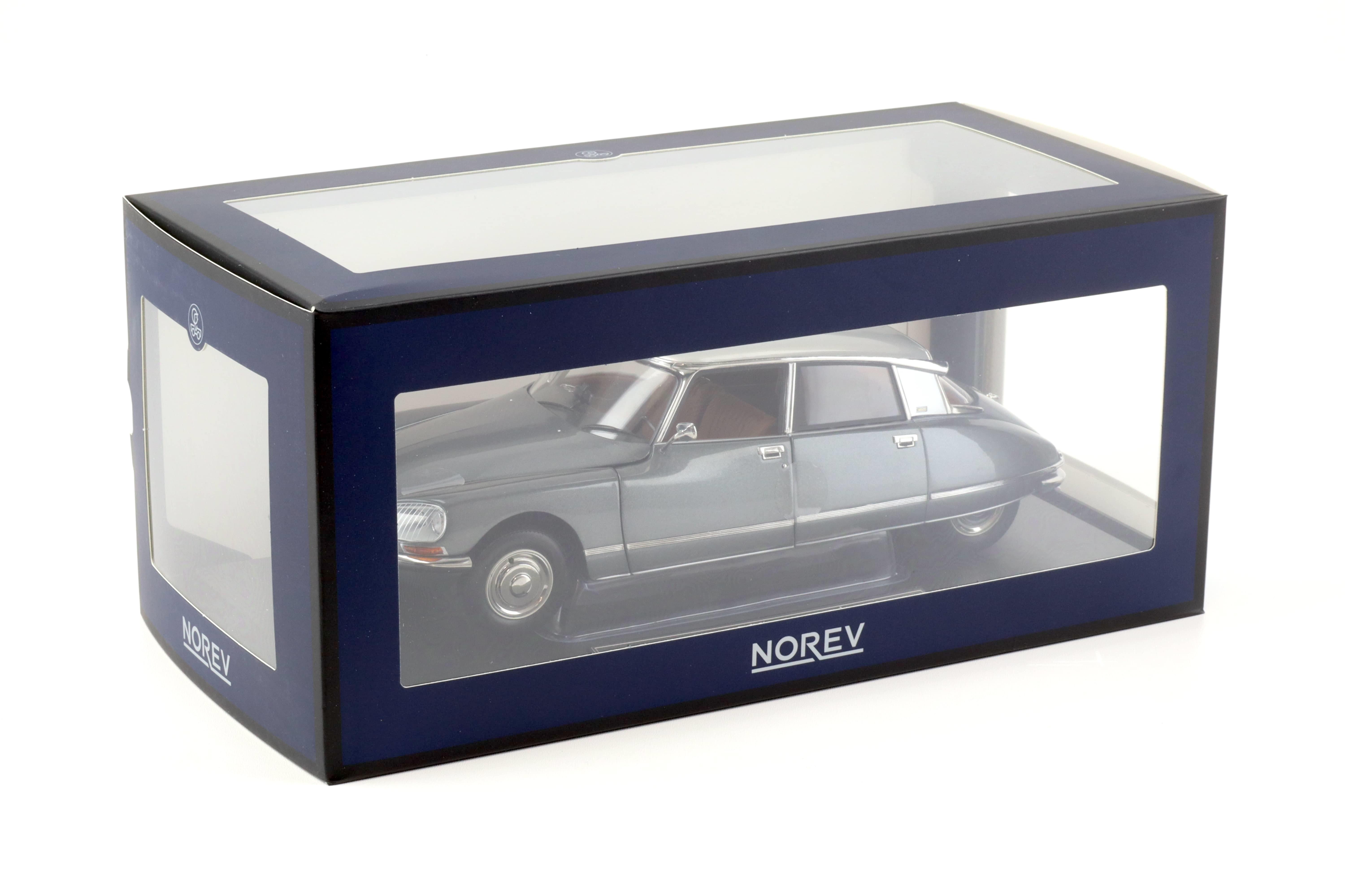 1:18 Norev Citroen DS 23 Pallas 1972 Middle grey metallic - Limited 400 pcs.