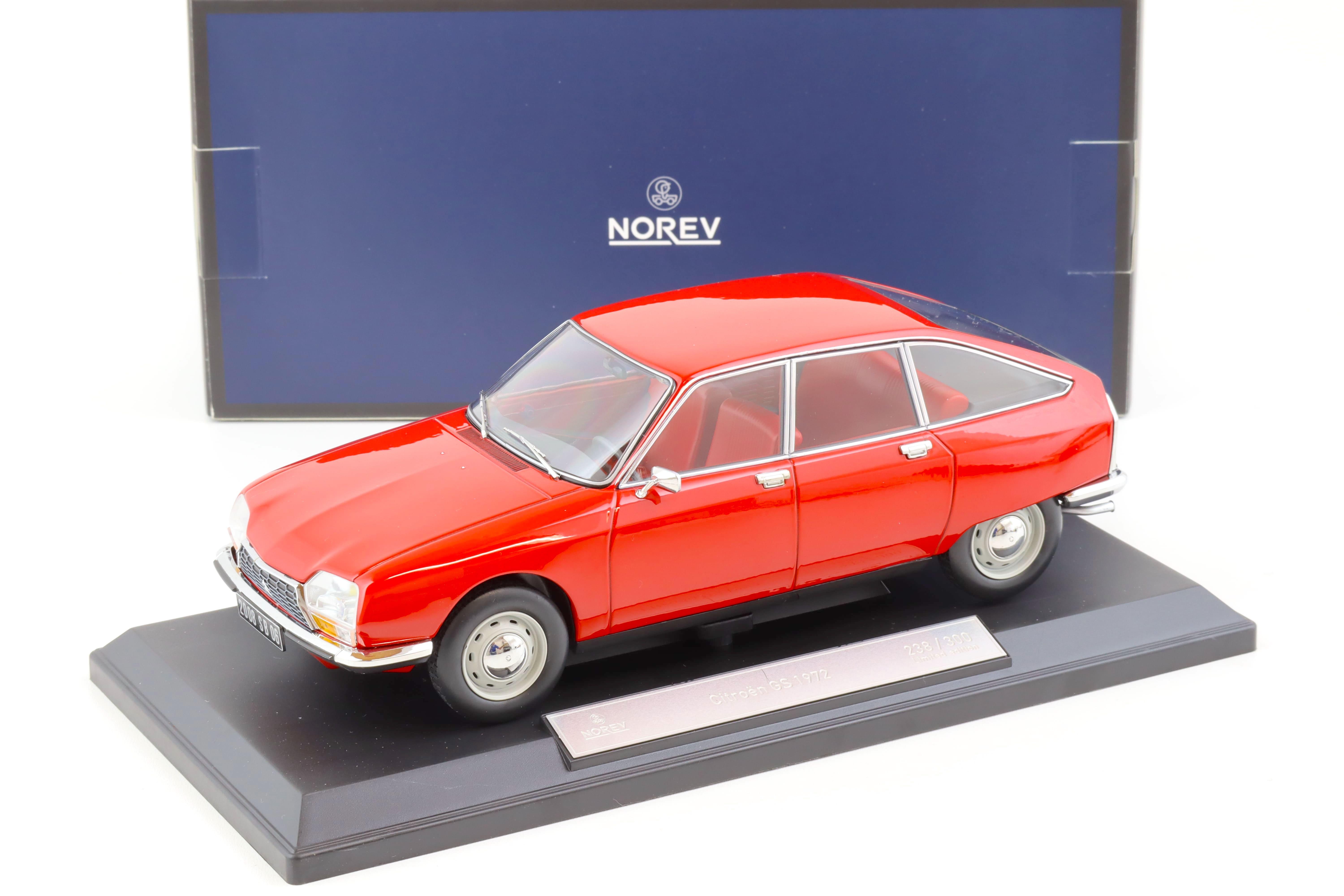 1:18 Norev Citroen GS 1972 Rio red 181668 - Limited Edition 300 pcs.