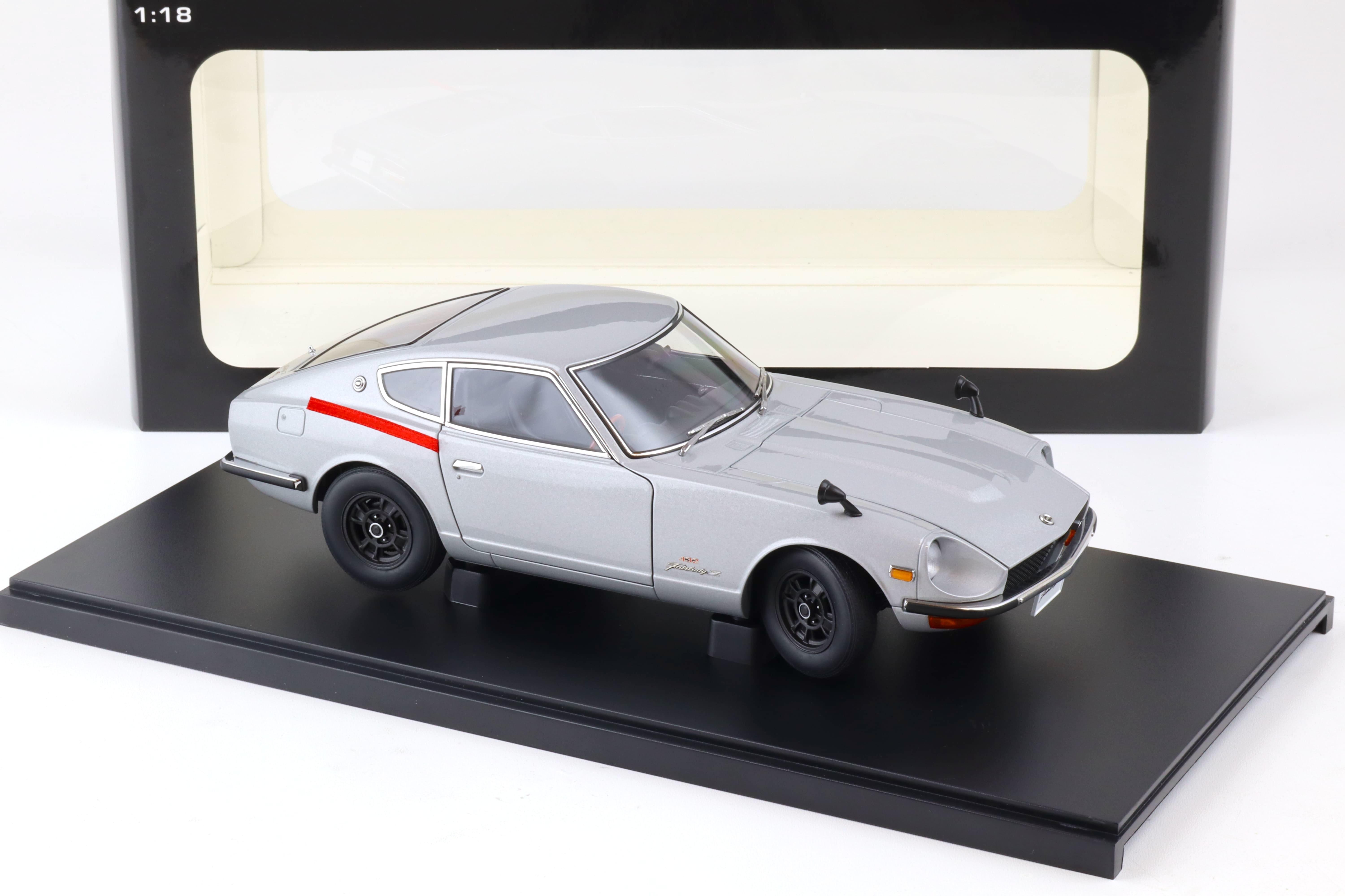 1:18 AUTOart Nissan Fairlady Z432 (PS30) Coupe RHD silver 77437