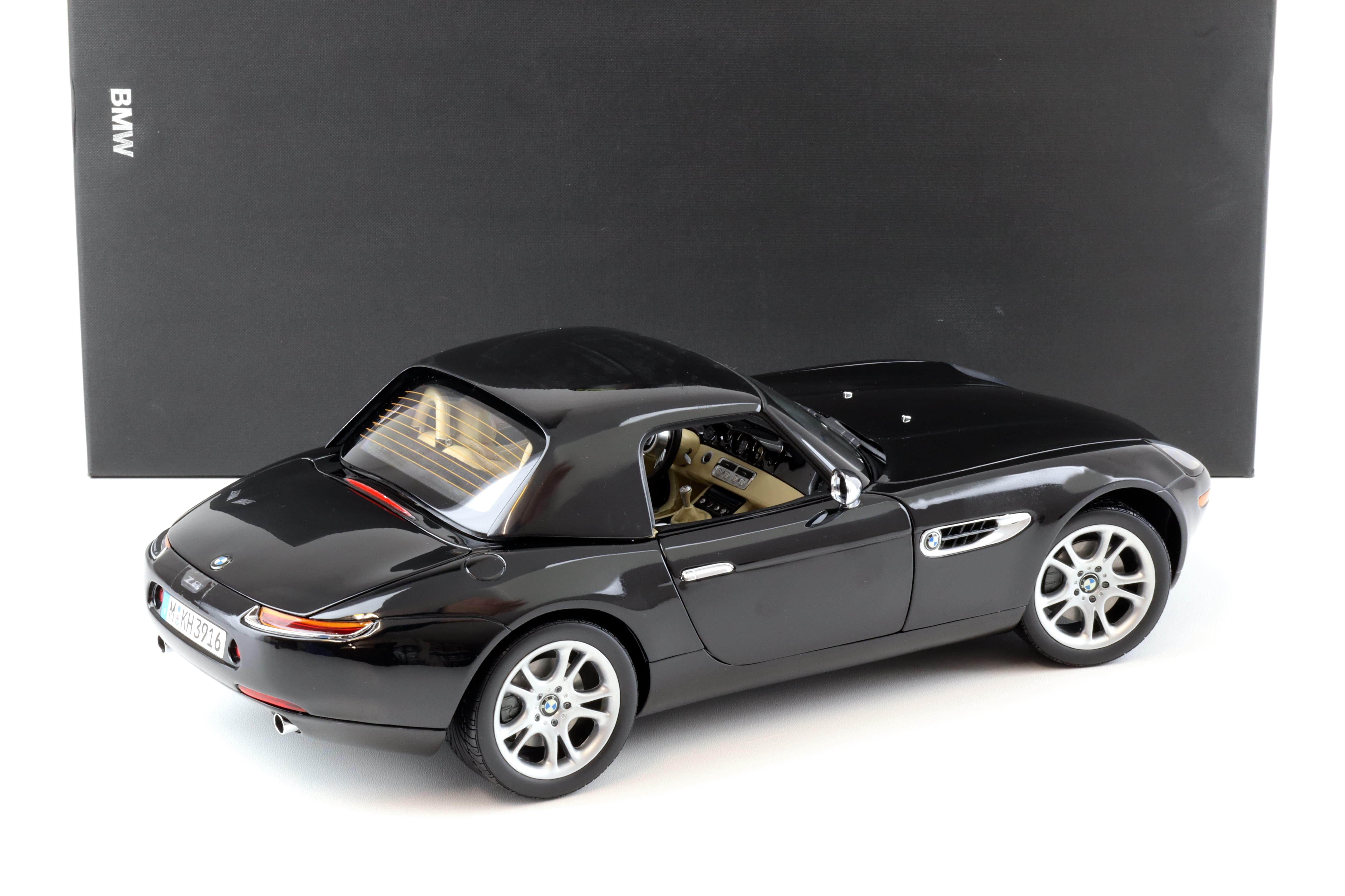 1:12 Kyosho BMW Z8 Roadster black/ beige interior DEALER VERSION