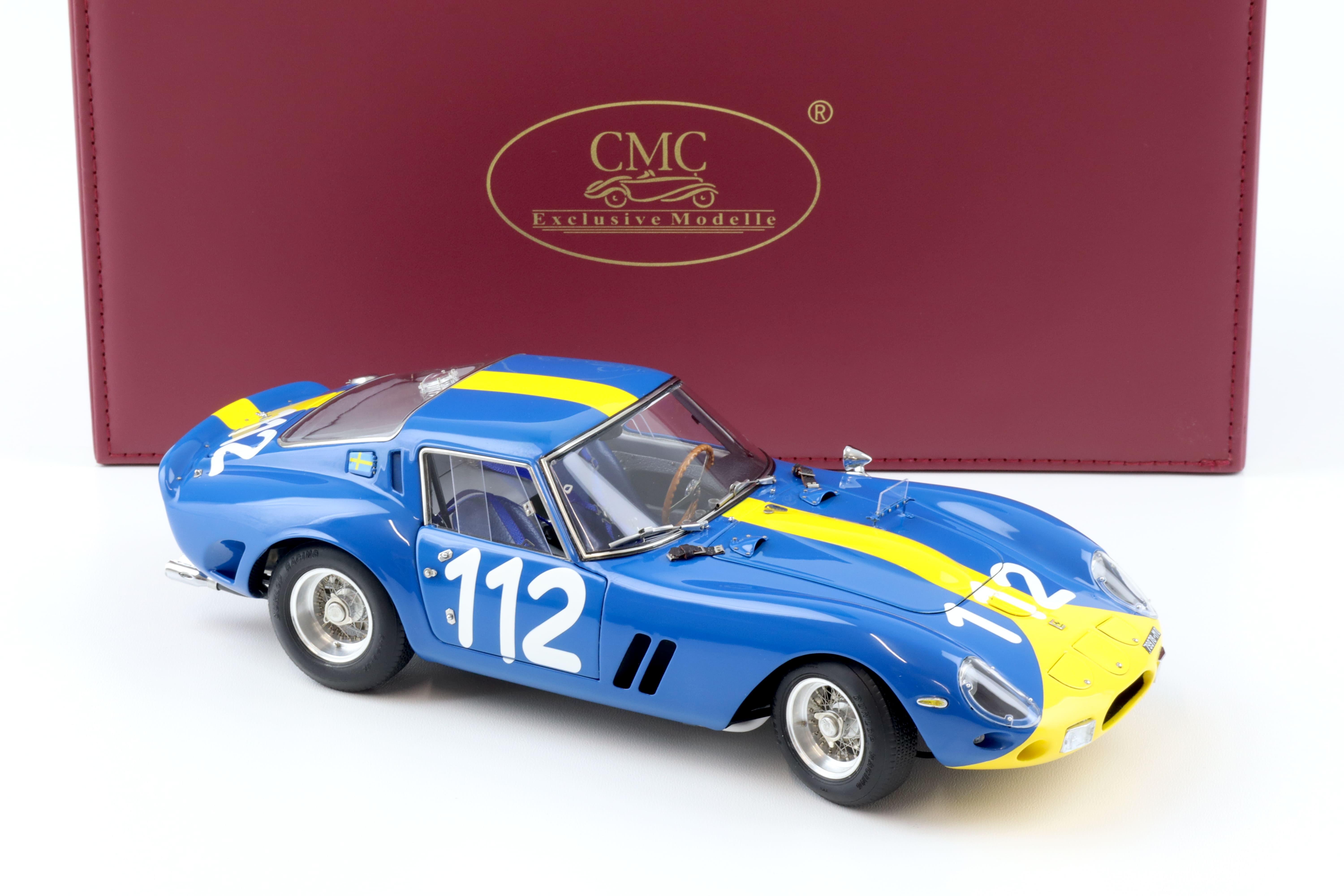 1:18 CMC Ferrari 250 GTO Targa Florio 1964 LHD #112 Norinder/Troberg M-252