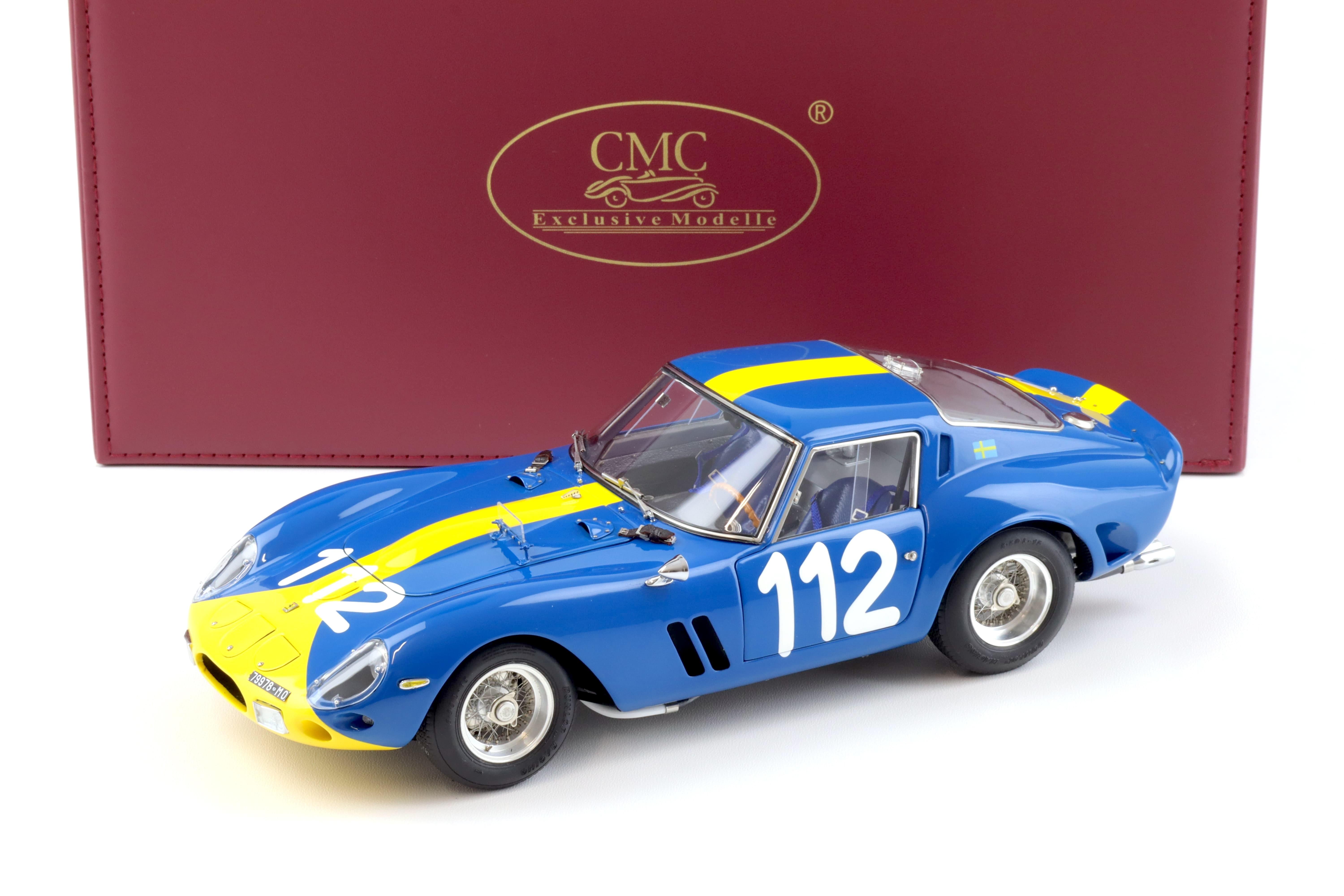 1:18 CMC Ferrari 250 GTO Targa Florio 1964 LHD #112 Norinder/Troberg M-252