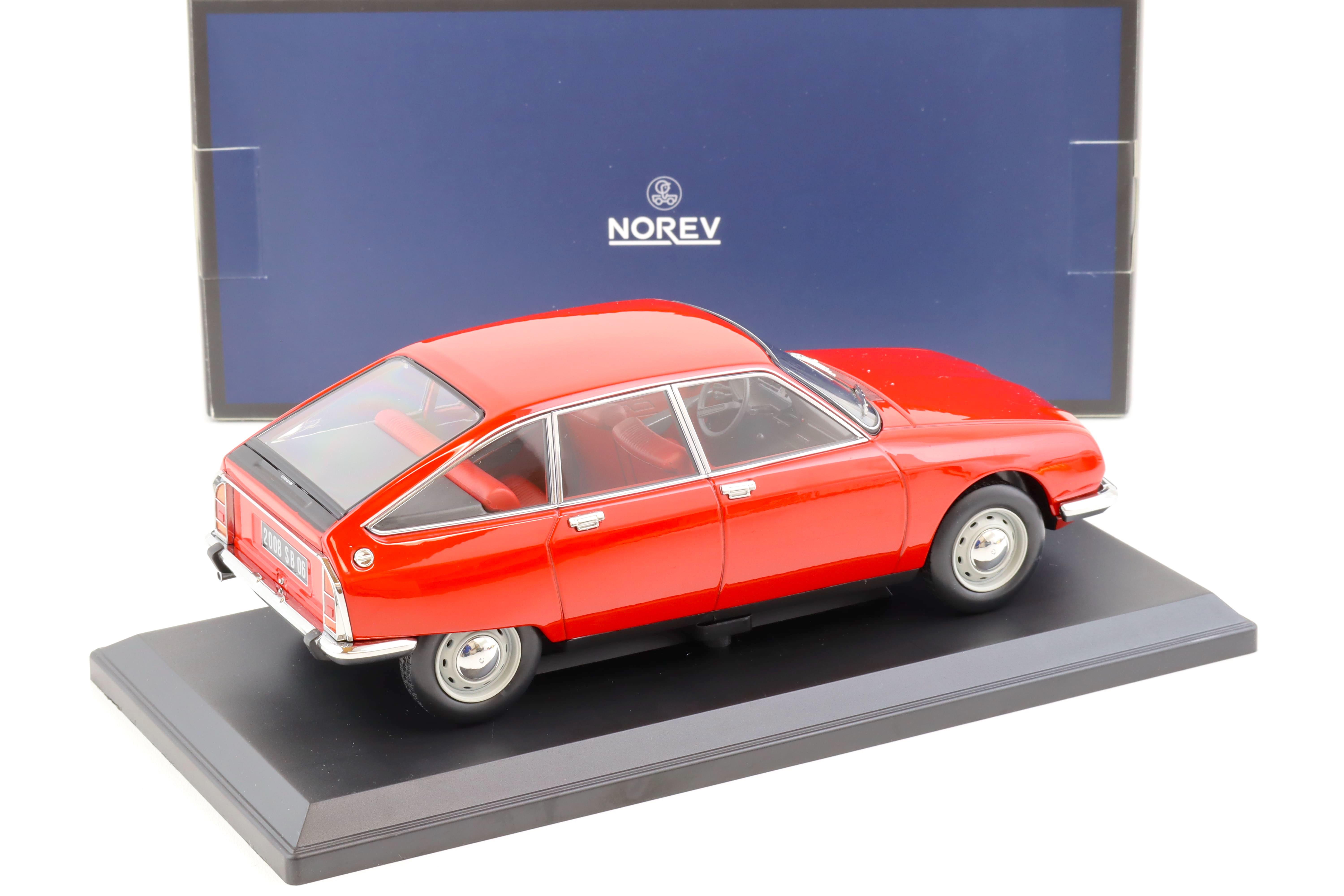 1:18 Norev Citroen GS 1972 Rio red 181668 - Limited Edition 300 pcs.