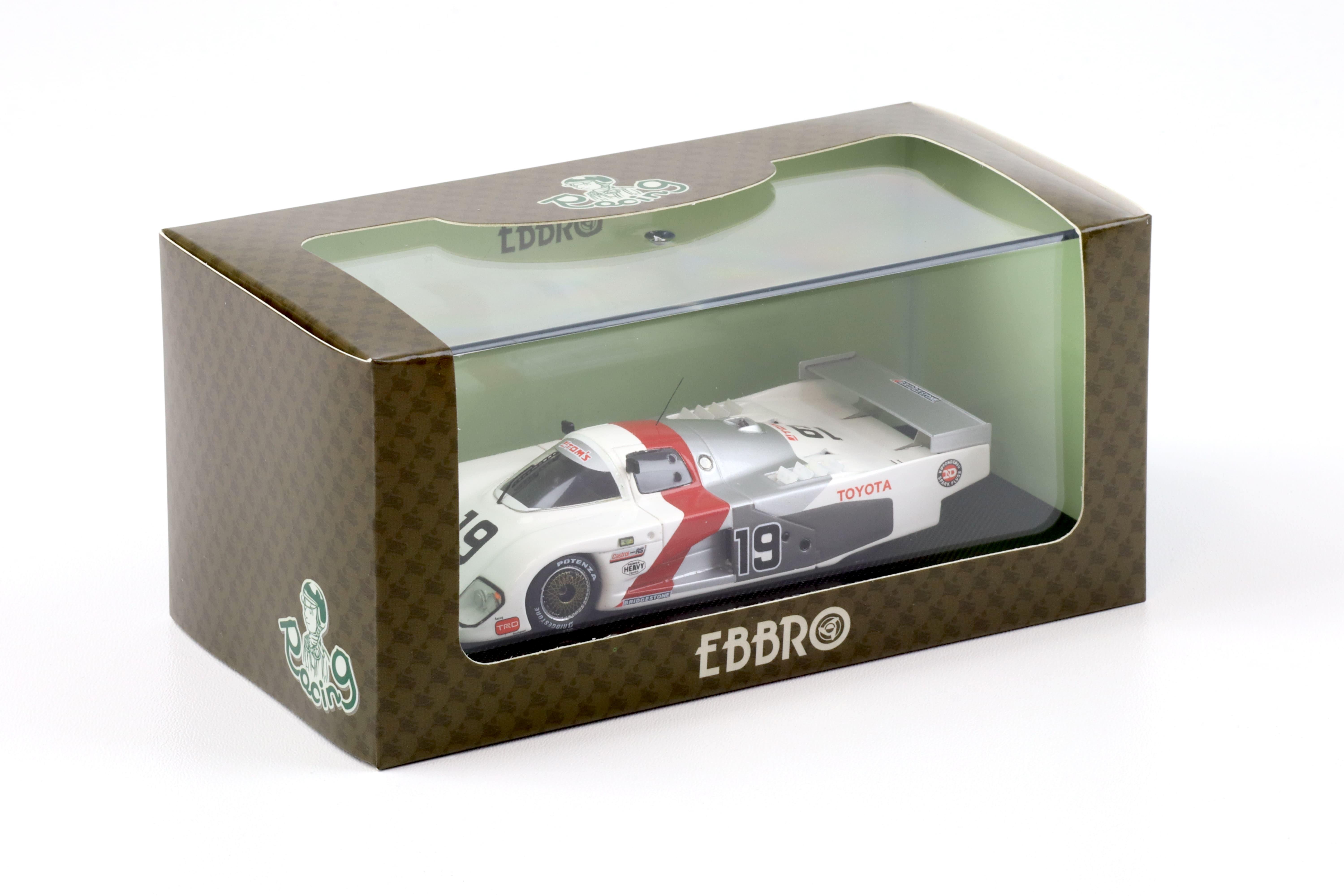 1:43 Ebbro Toyota TOM'S 83C Fuji 1000km 1983 Matsumoto/ Hoshino #19 