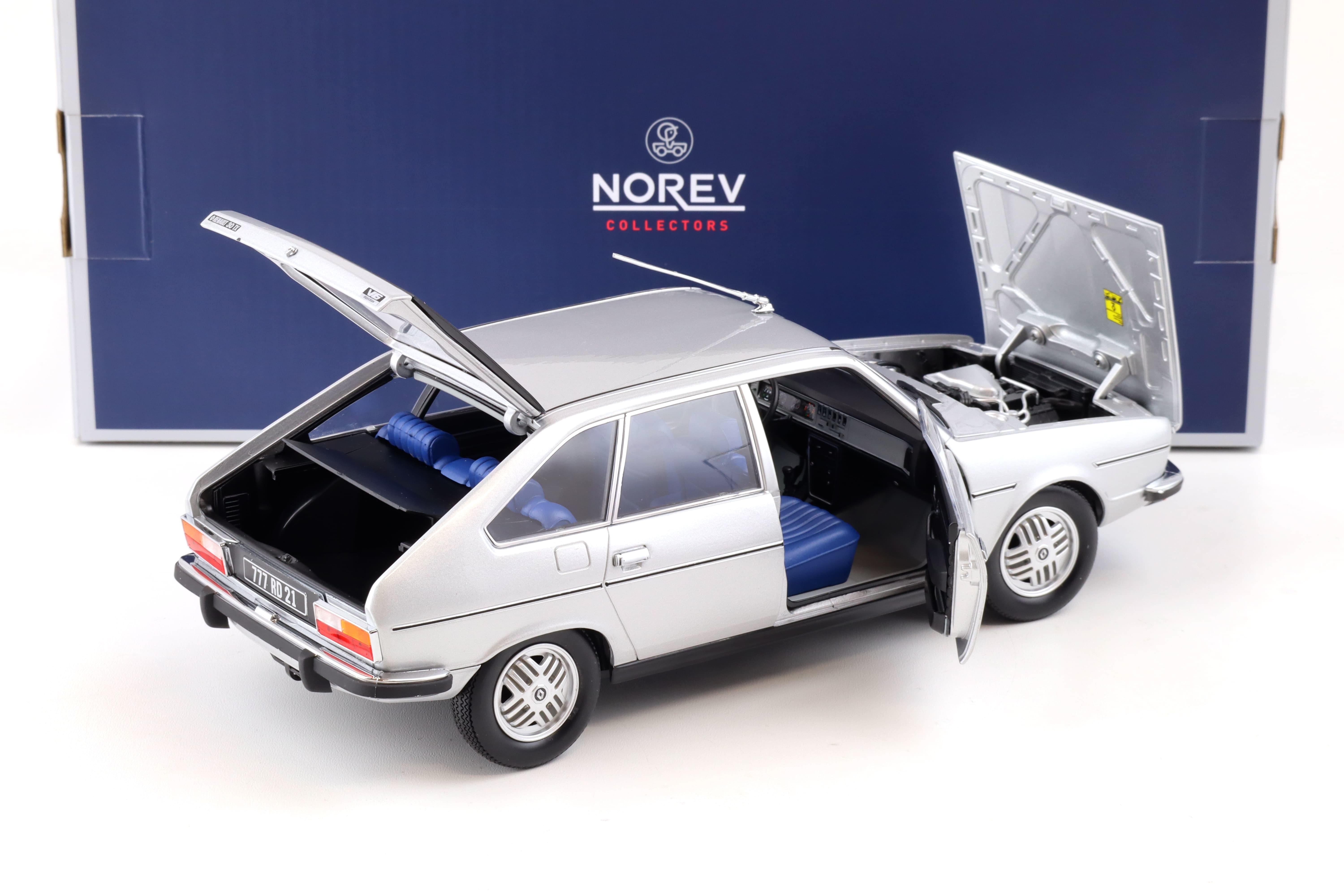 1:18 Norev Renault 30 TX 1979 silver metallic 185272