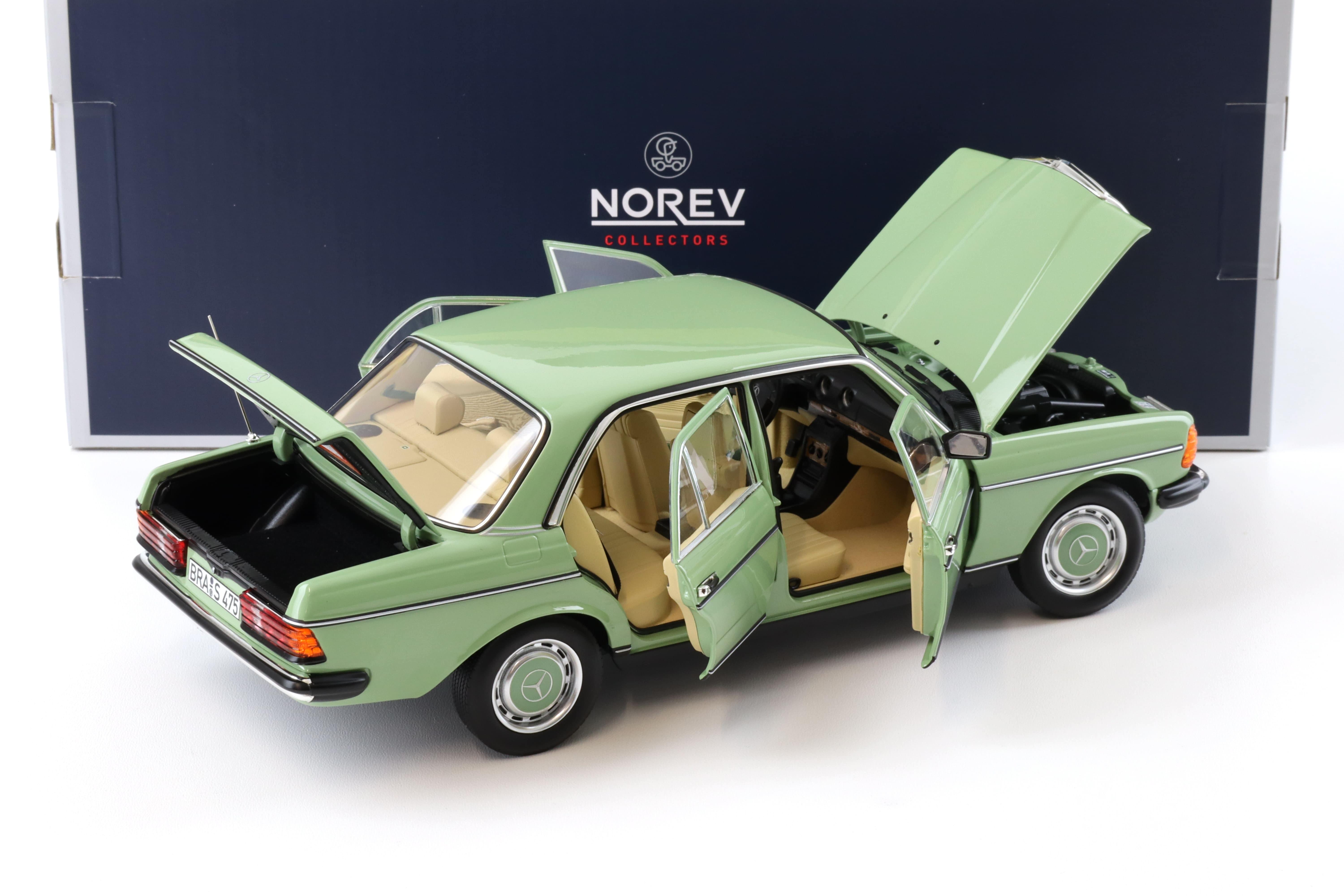 1:18 Norev Mercedes 200 W123 Limousine 1982 light green 183796