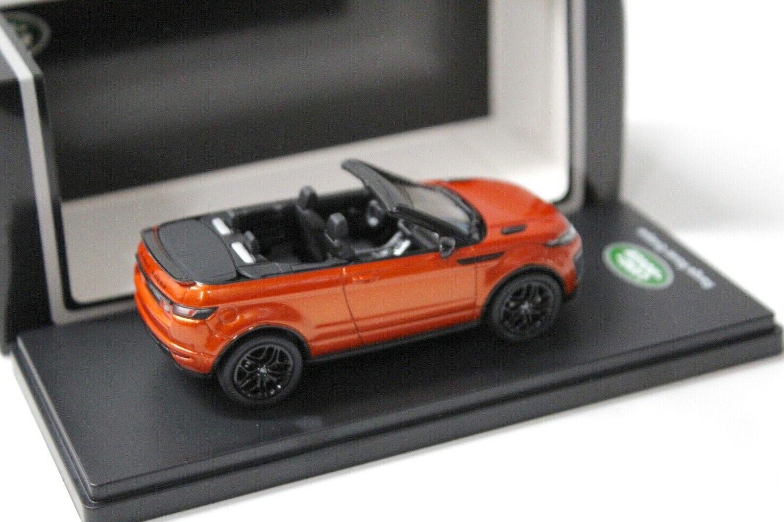 1:43 TSM Range Rover Evoque Convertible orange DEALER VERSION