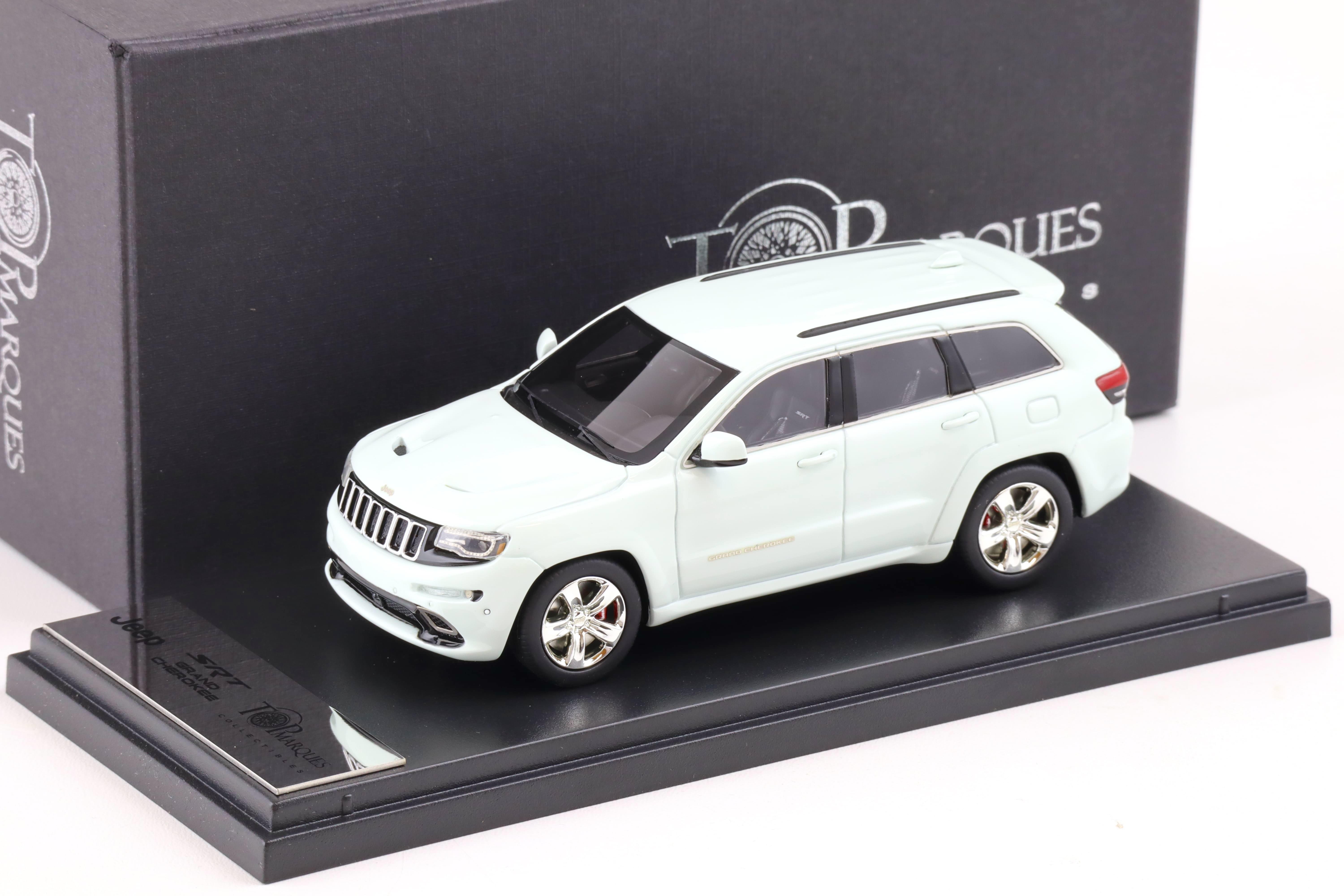 1:43 Top Marques BBR Jeep Grand Cherokee SRT8 Bright white TOP4301BLHD
