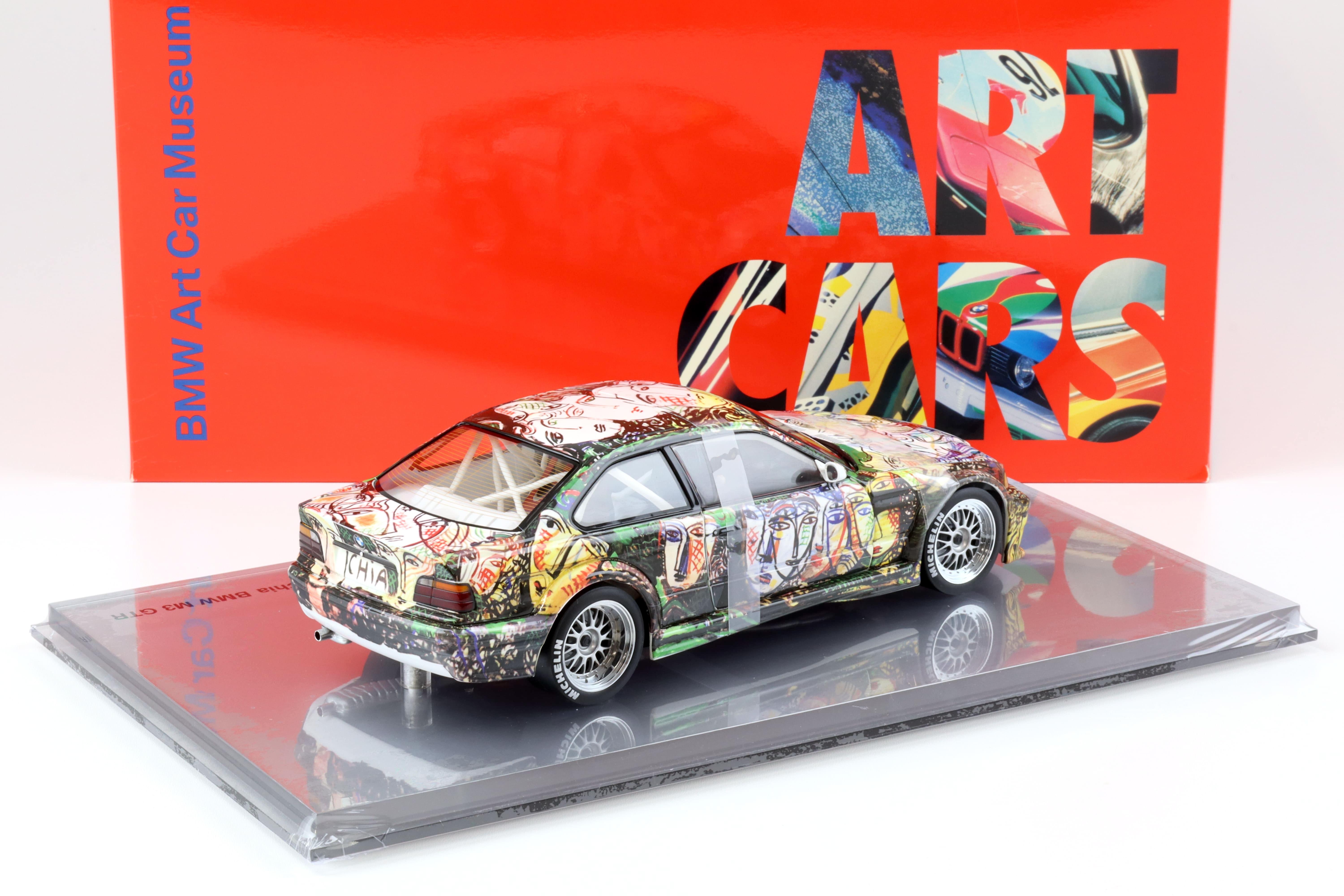 1:18 UT Models BMW M3 GTR E36 Sandro Chia ART CAR DEALER VERSION