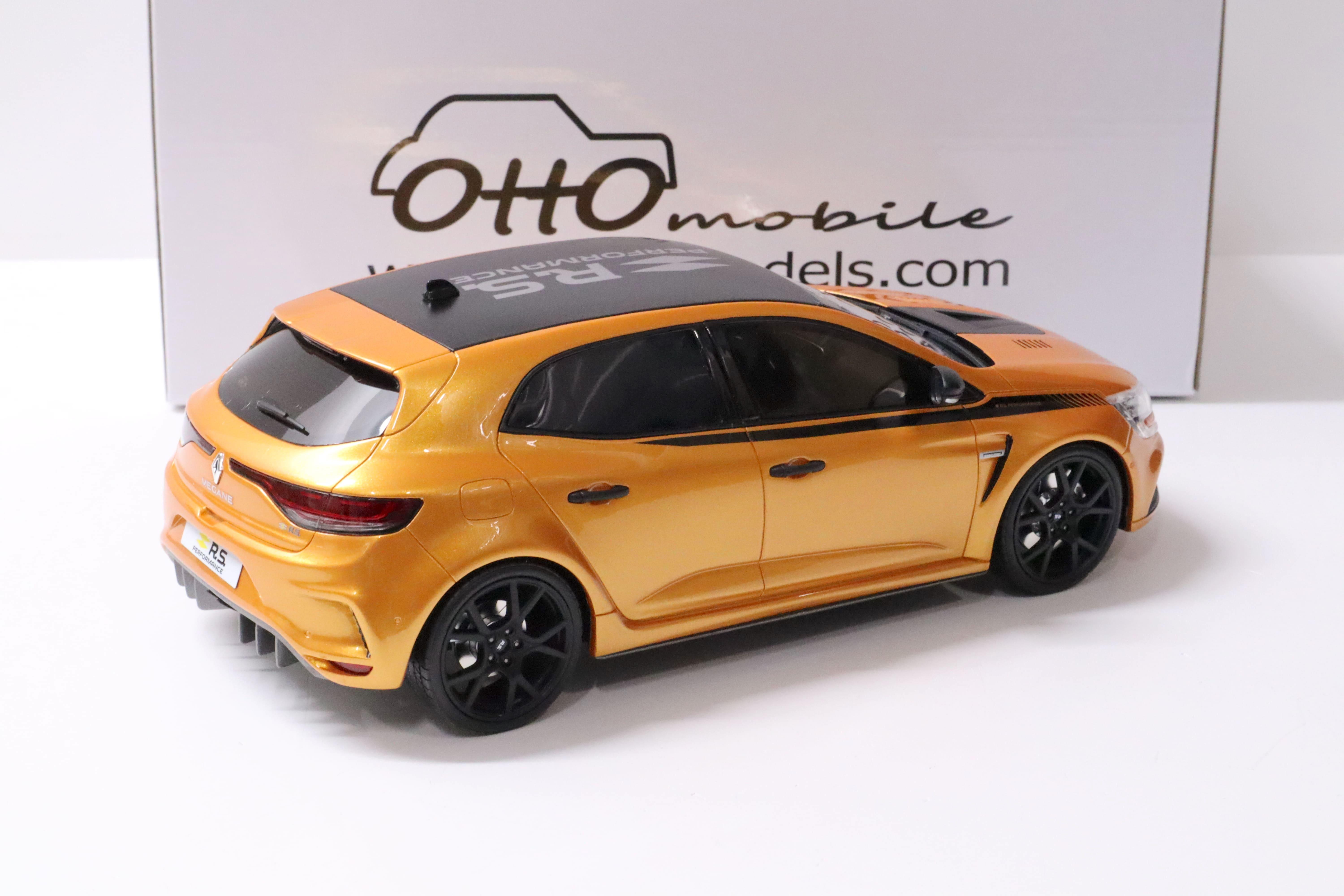 1:18 OTTO mobile OT899 Renault Megane 4 RS Perfromance Kit orange Tonic 2020