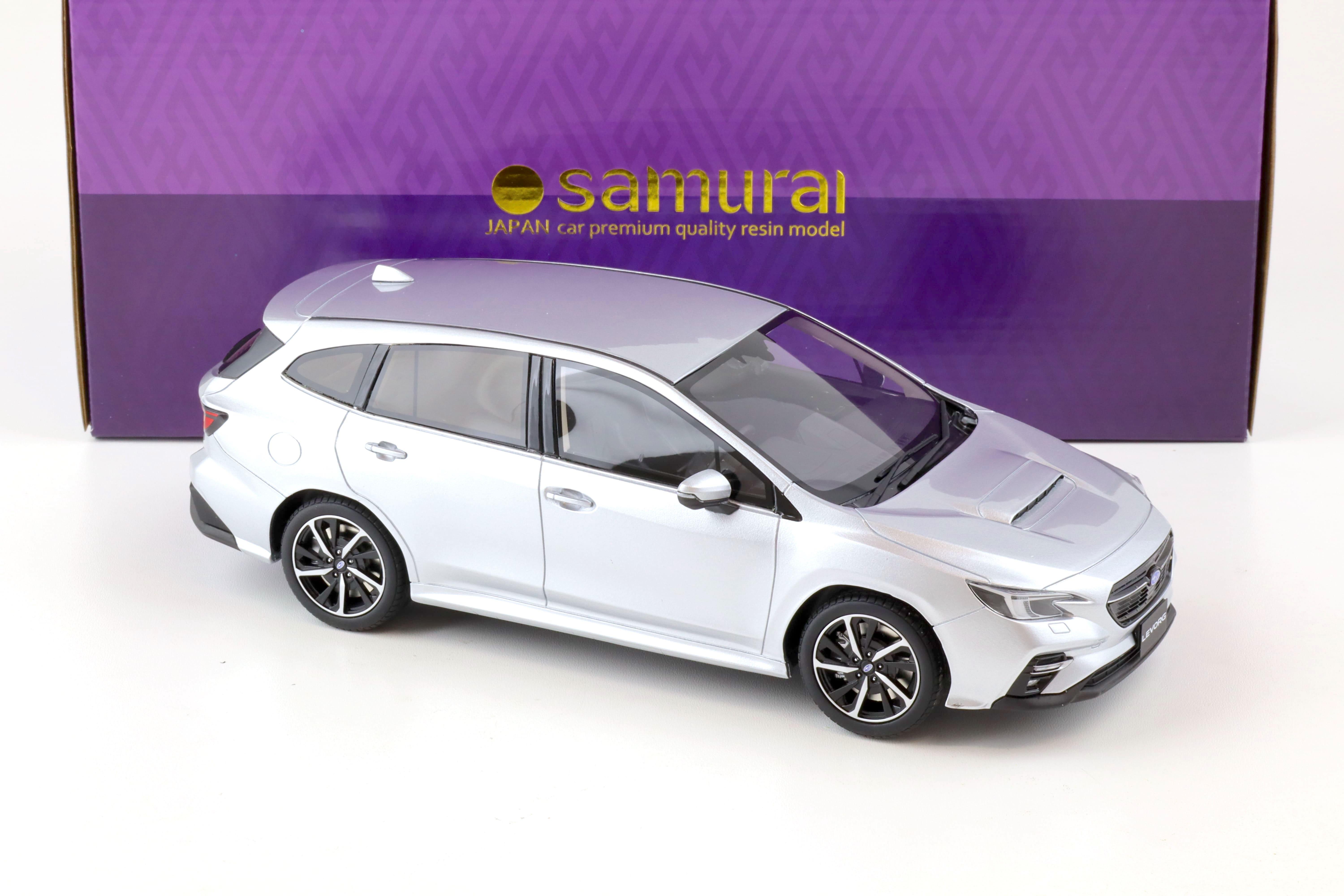 1:18 Kyosho Samurai Subaru Levorg GT-H EX Station Wagon 2022 silver