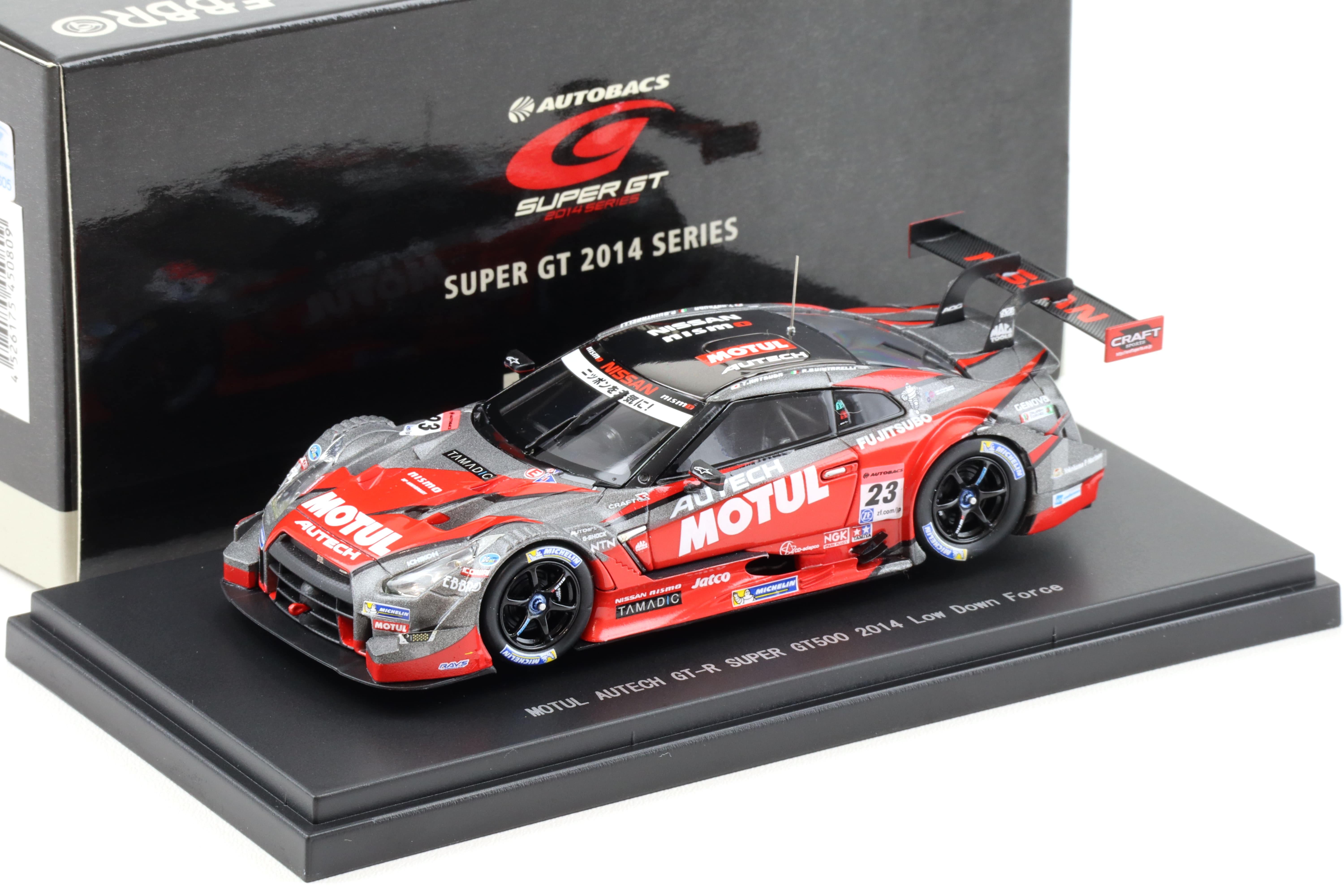 1:43 Ebbro Nissan GT-R MOTUL AUTECH GT-R Rd.2 Fuji 2014 #23 LDF Matsuda