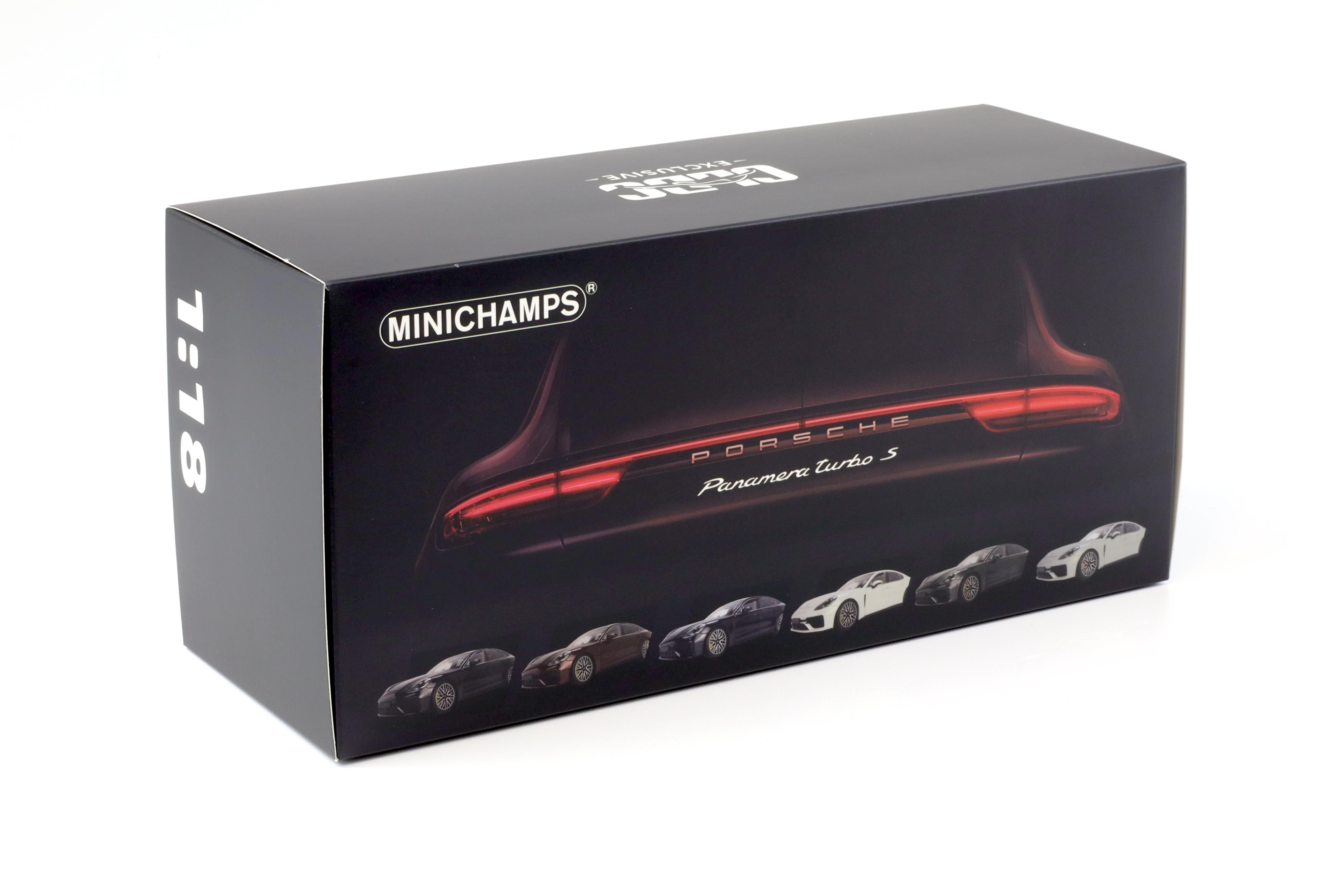 1:18 Minichamps Porsche Panamera Turbo S 2020 Chalk grey