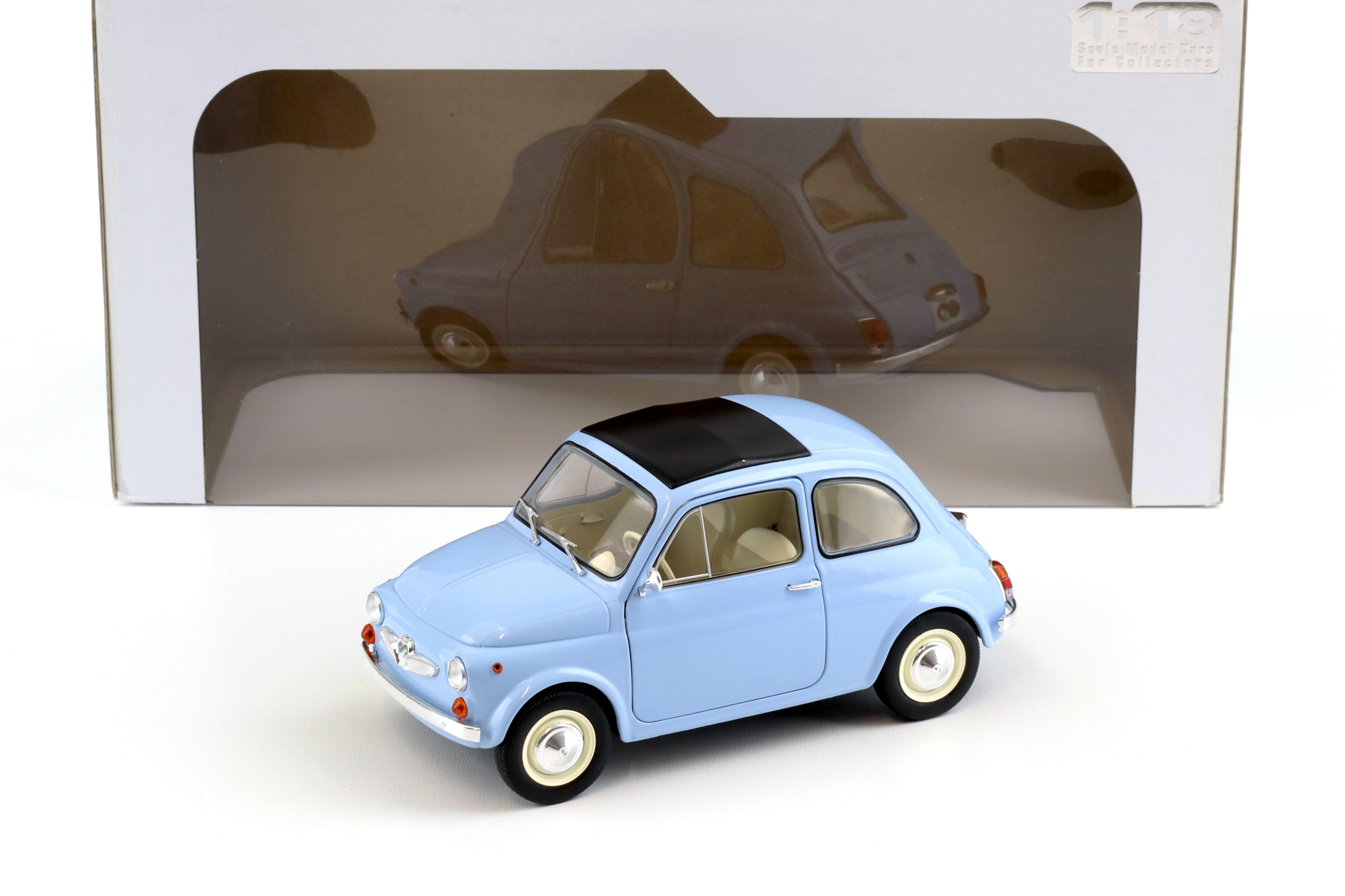 1:18 Solido Steyr Puch 500 steel blue 1969
