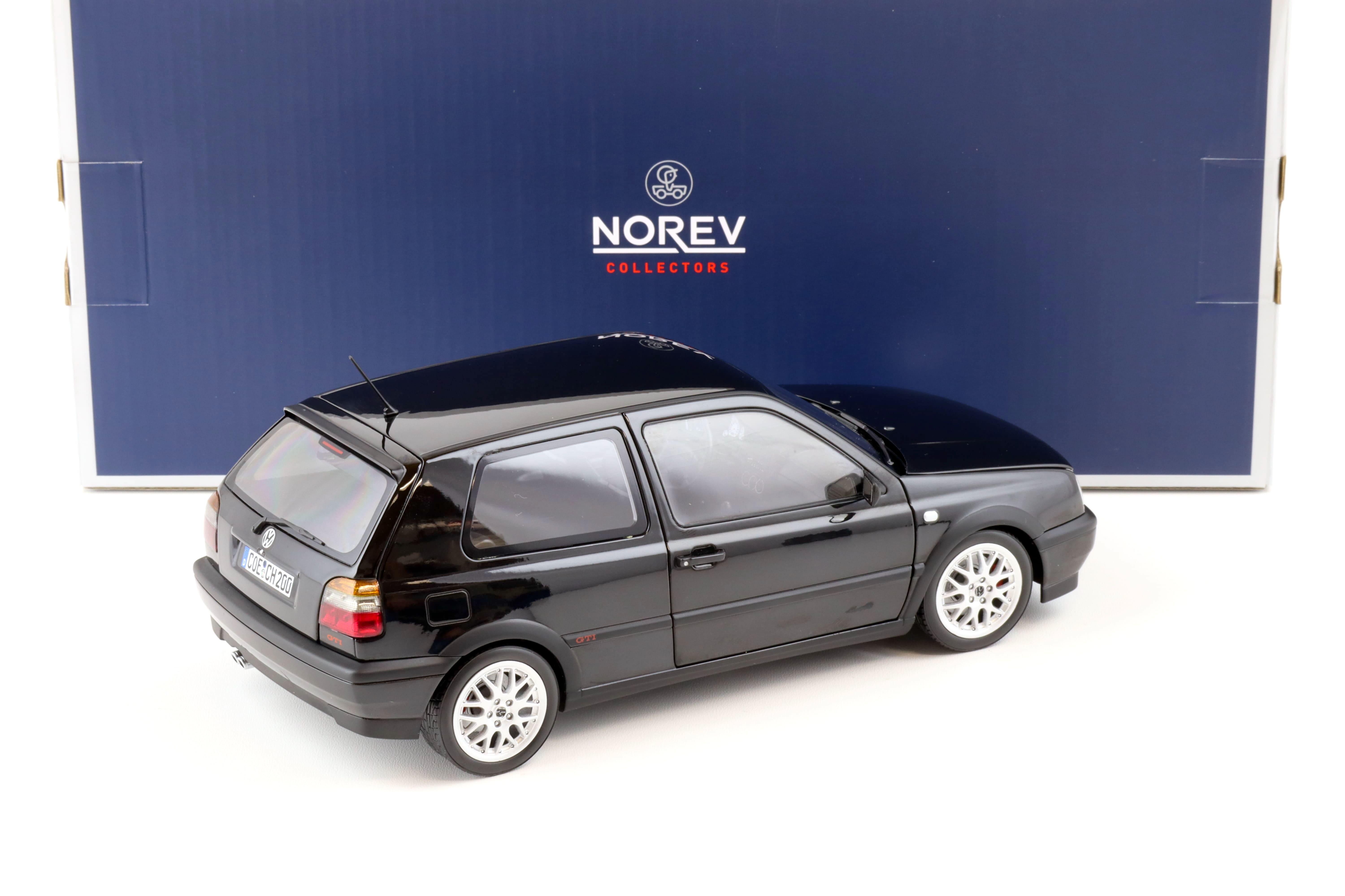 1:18 Norev VW Golf 3 III GTI 1996 "20 years Anniversary Edition" black metallic 188415