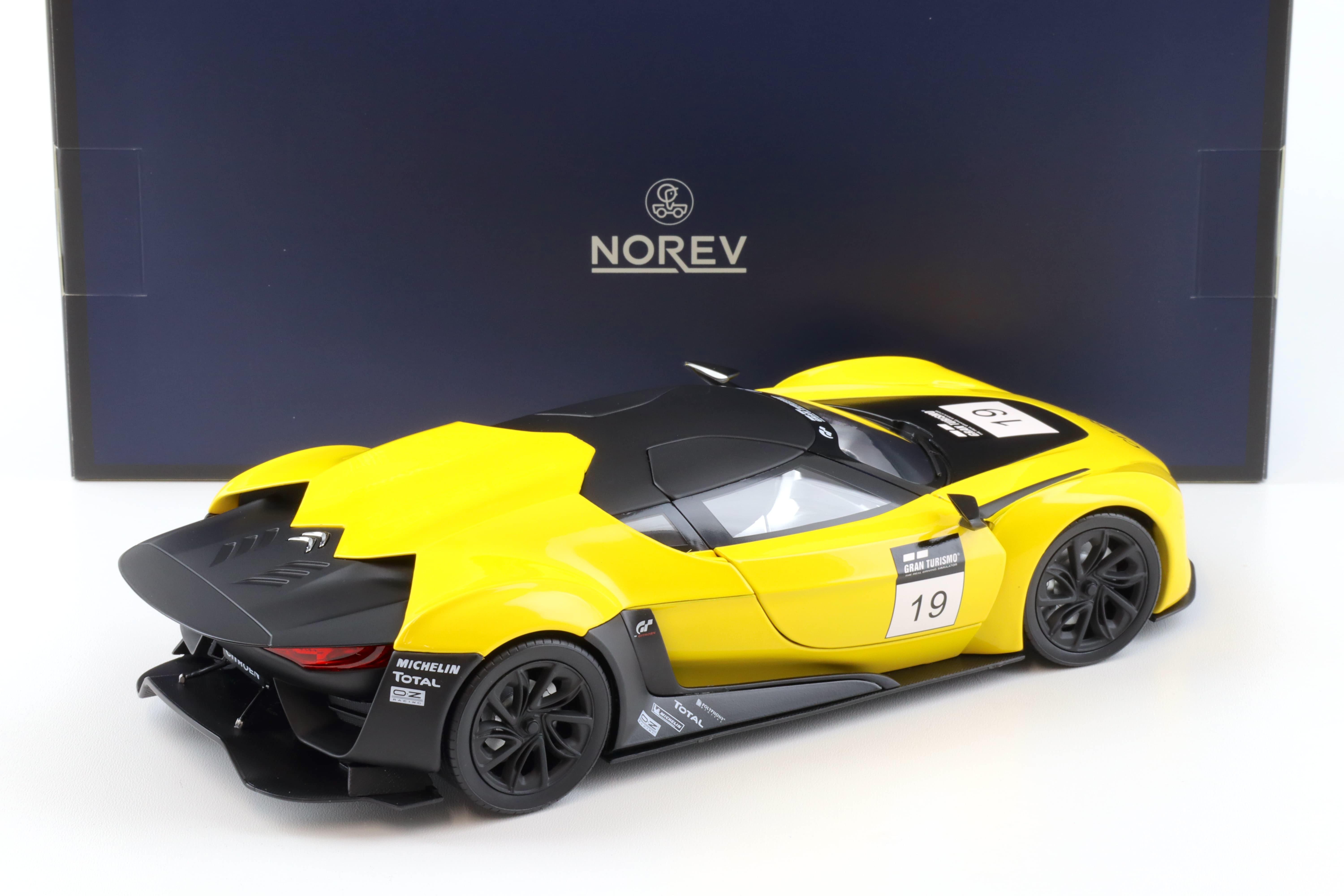 1:18 Norev GT by Citroen Concept Car 2008 yellow / black Gran Turismo - Limited 200 pcs.