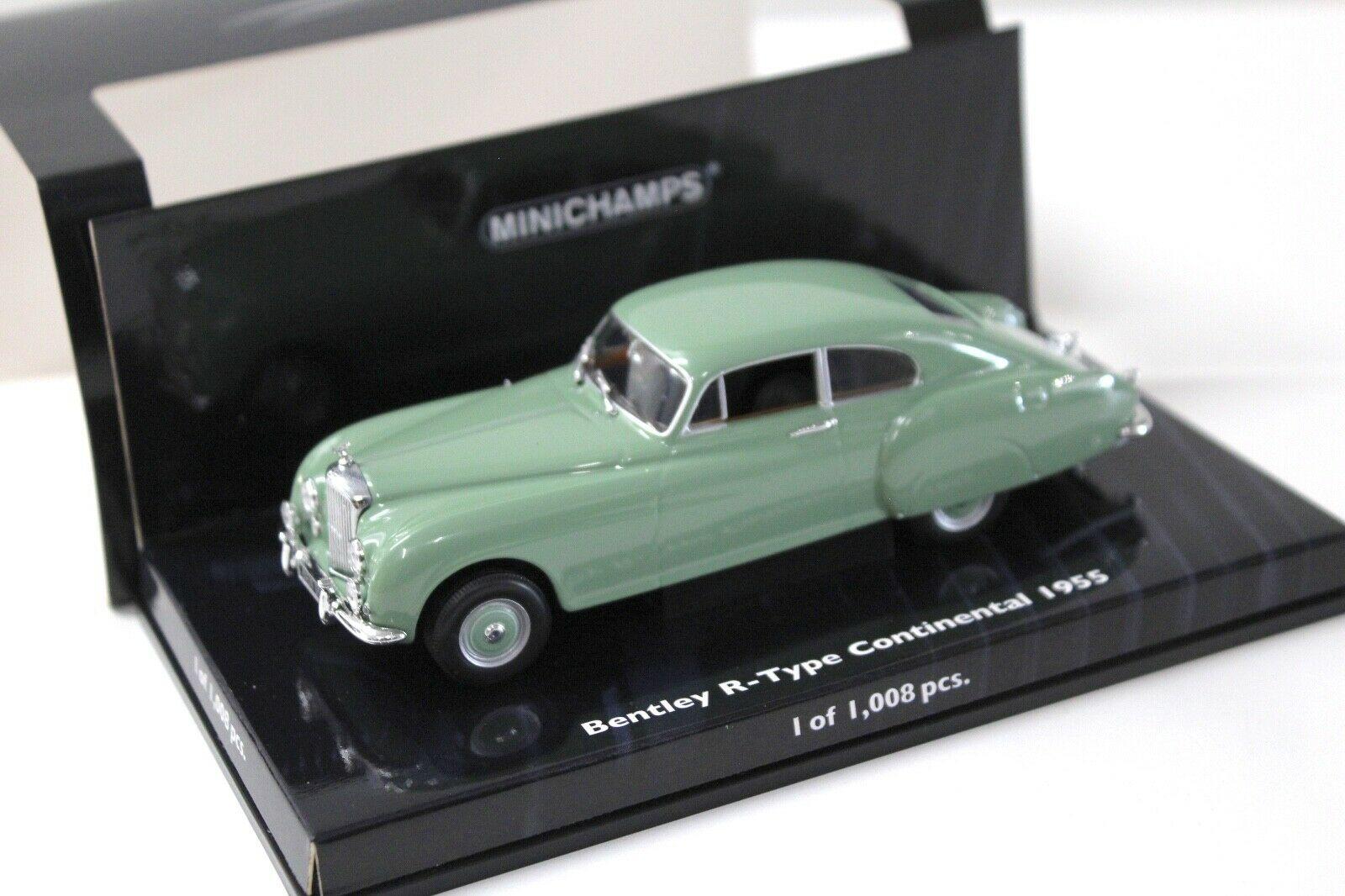 1:43 Minichamps Bentley R-Type Continental 1955 green