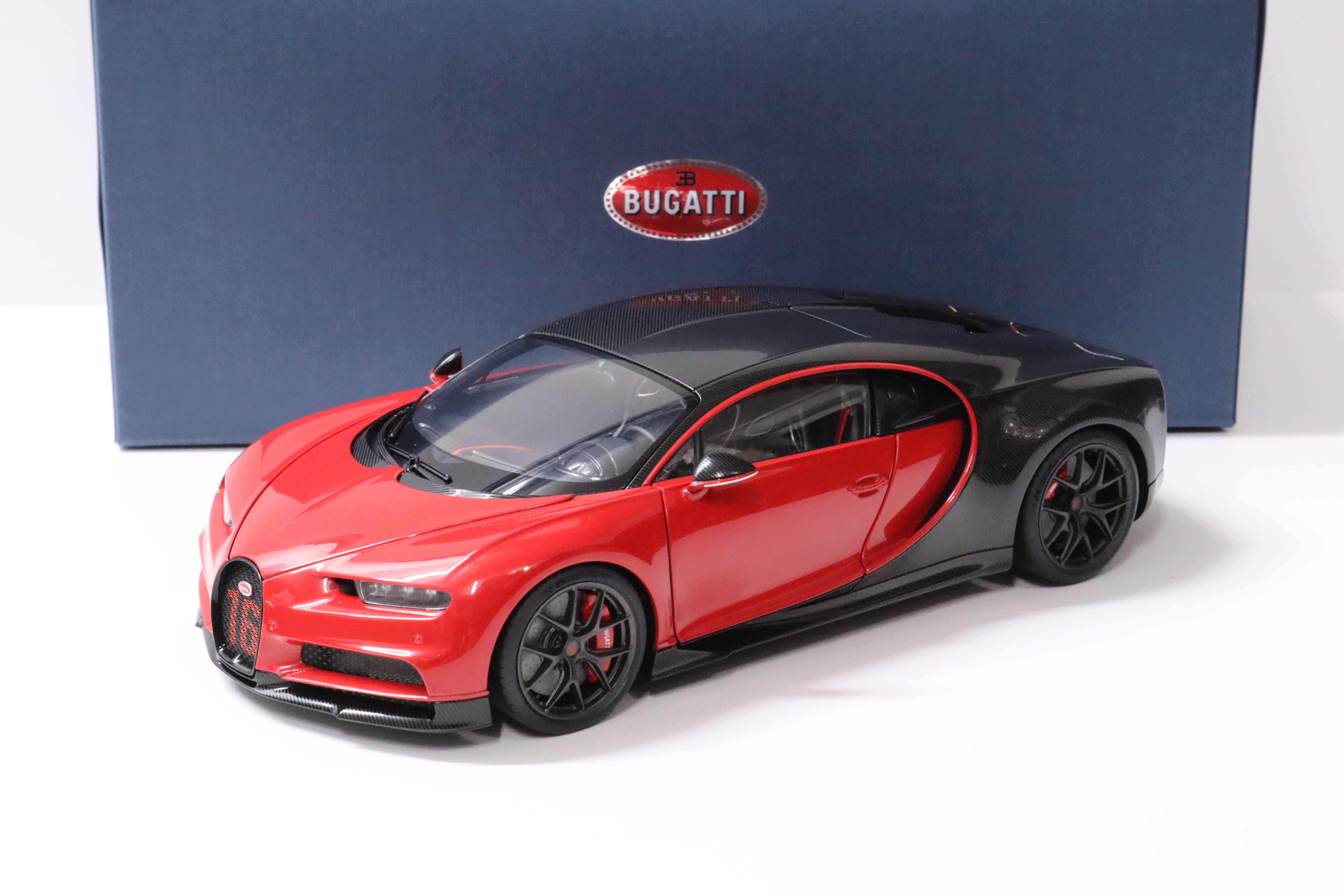 1:18 AUTOart Bugatti Chiron Sport 2019 Italian red/ Carbon