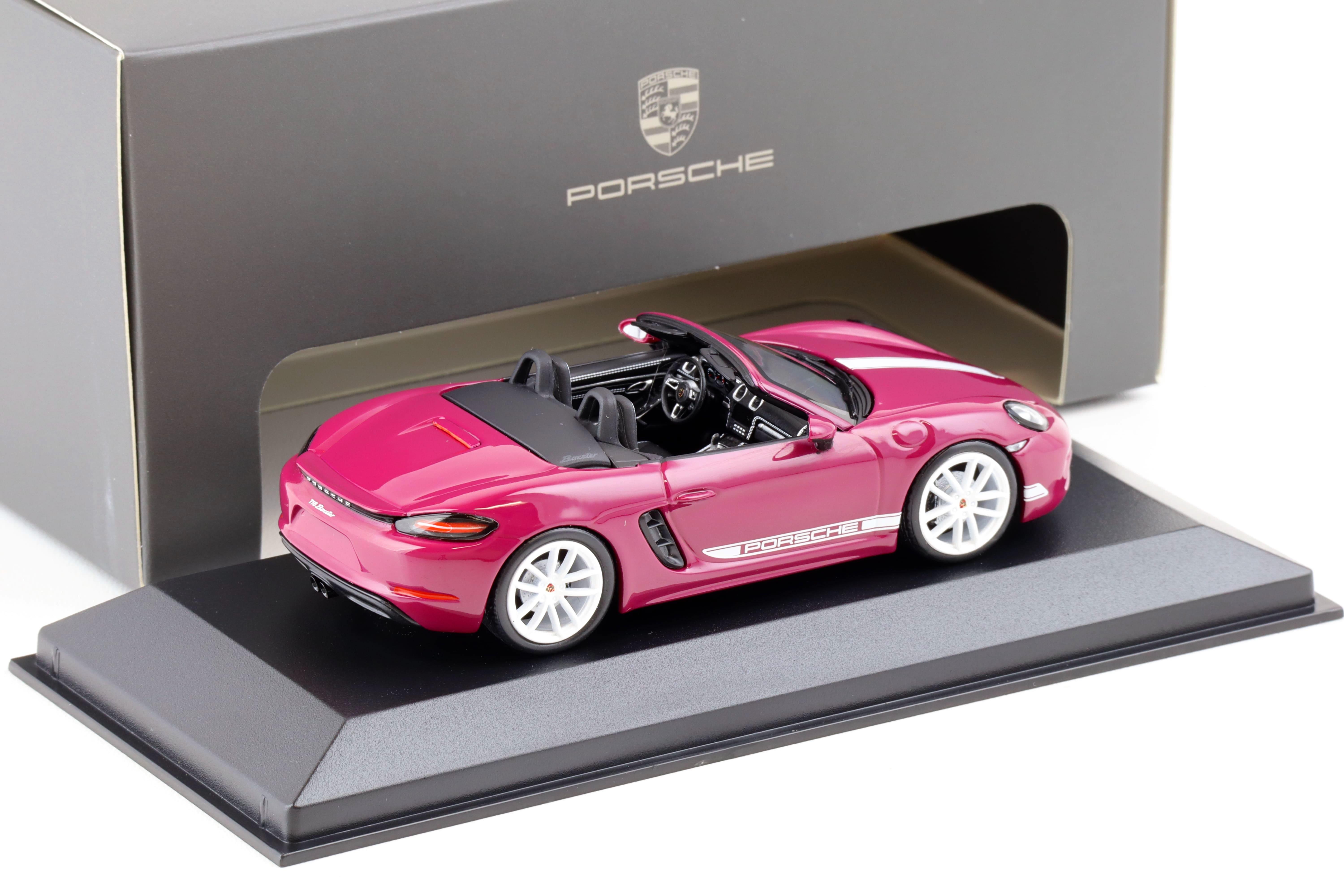 1:43 Minichamps Porsche 718 Boxster 982 Style Edition Rubystone red WAP DEALER