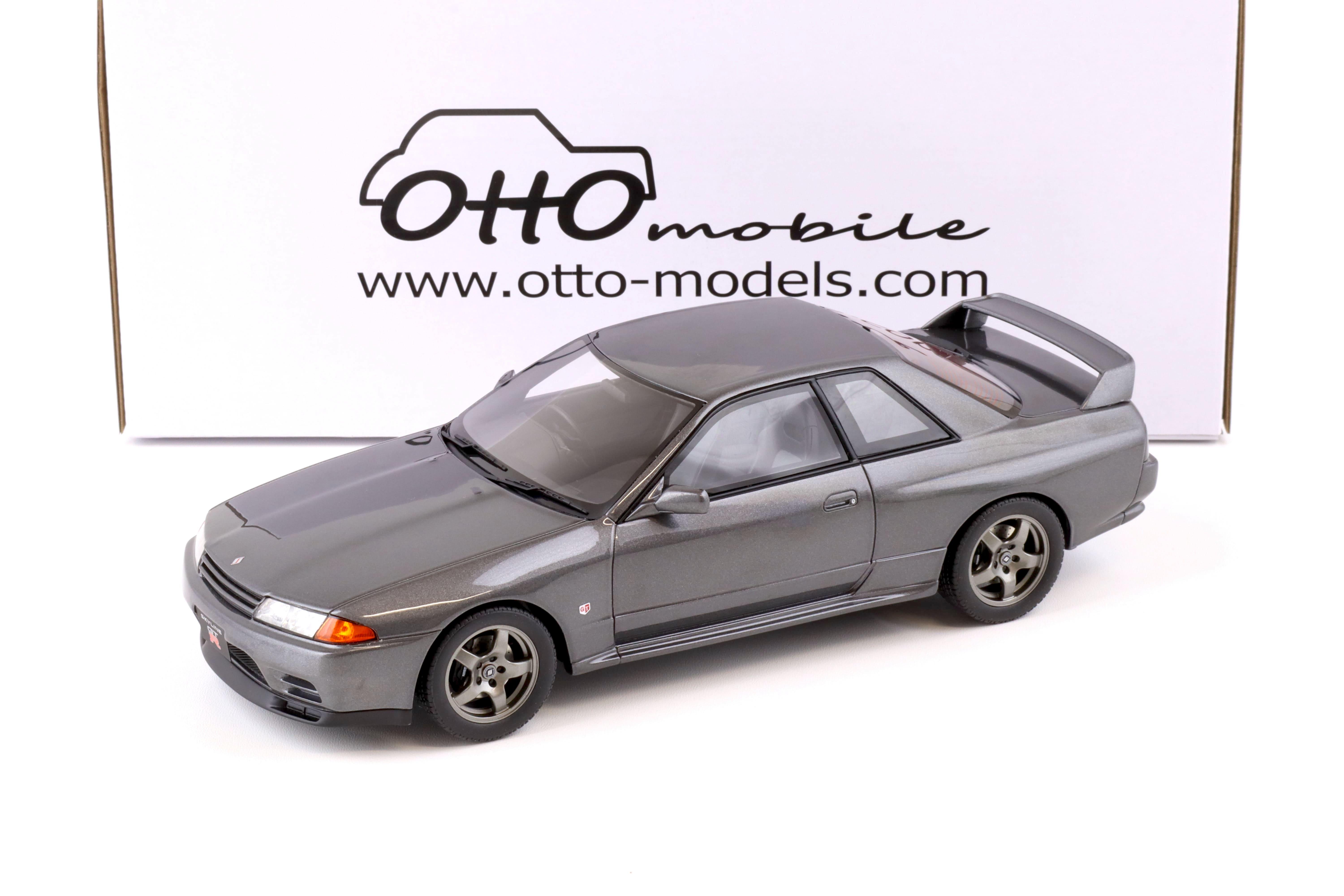1:18 OTTO mobile OT411 Nissan Skyline GT-R BNR32 grey metallic 1993