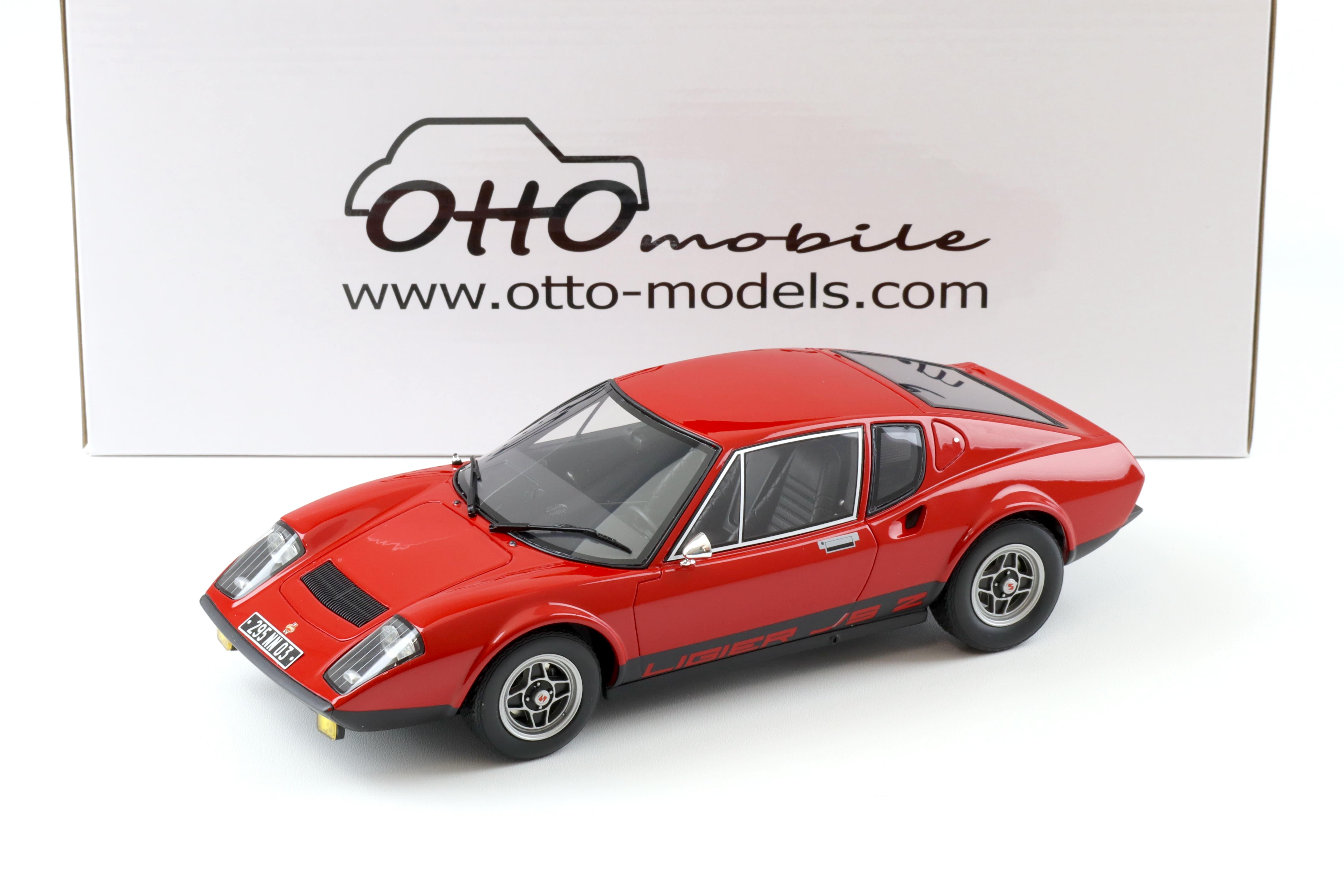 1:18 OTTO mobile OT1103 Ligier JS2 Coupe 1971 red